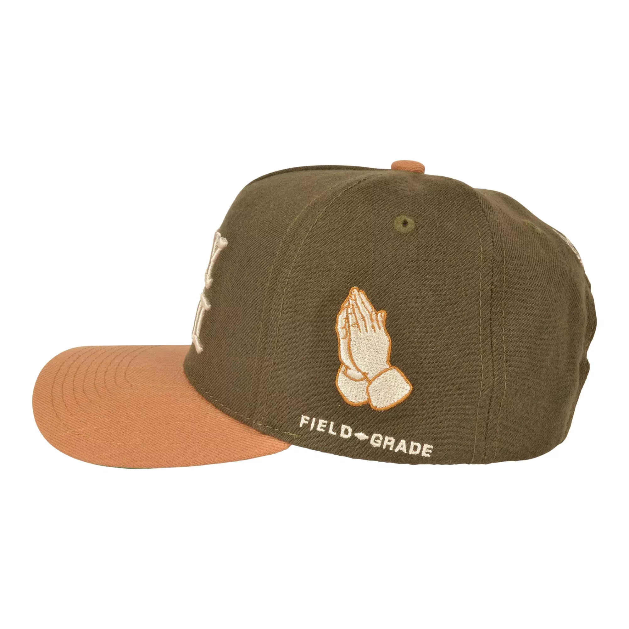 Field Grade Holy Grail Snapback Hat-Olive - GREEN