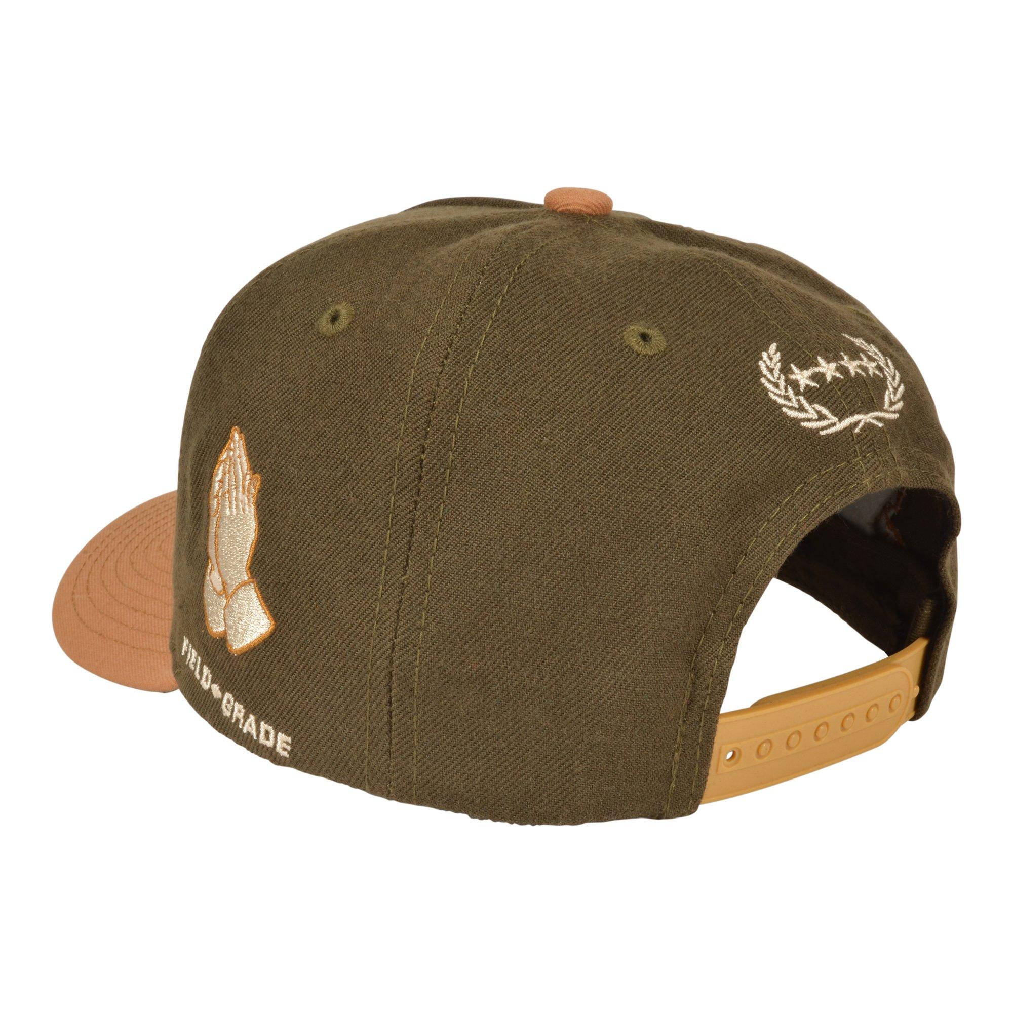 Field Grade Holy Grail Snapback Hat-Olive - GREEN Thumbnail View 5