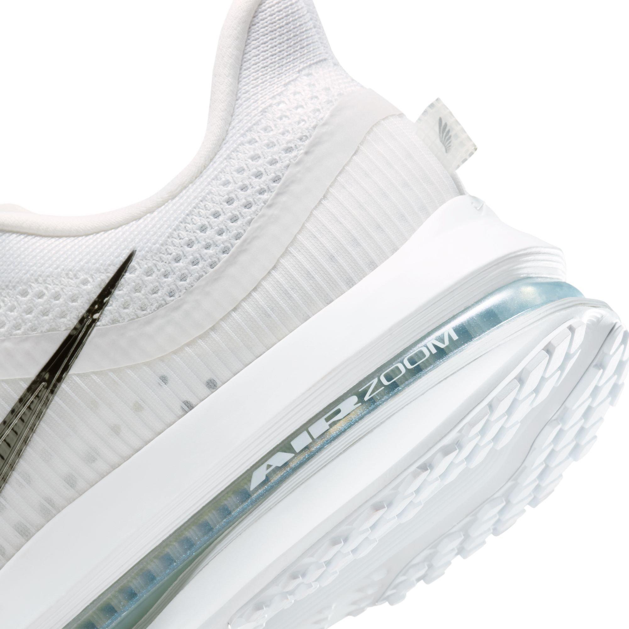Nike Pegasus Premium "White/Metallic Silver" Men's Road Running Shoe - WHITE/SILVER Thumbnail View 10