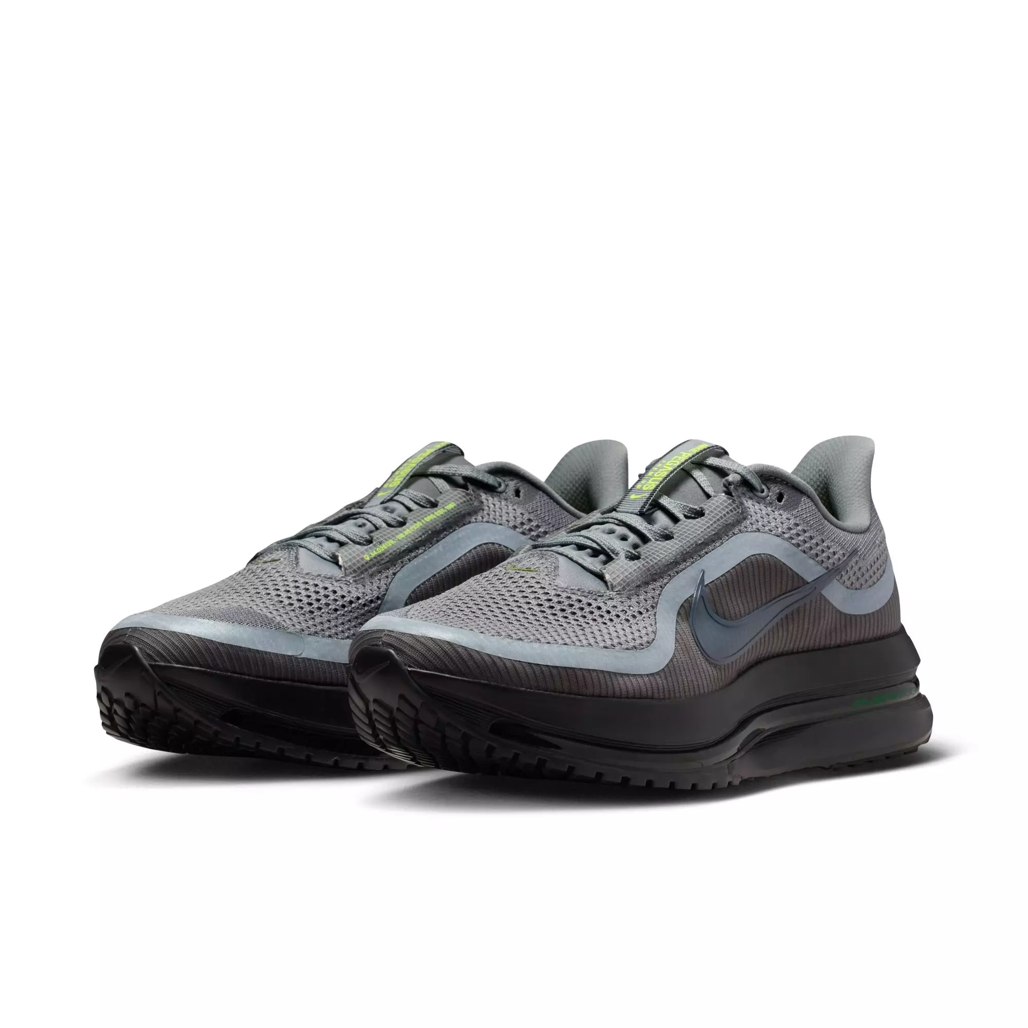 Nike Pegasus Premium "Smoke Grey/Black/Volt" Men's Running Shoe - GREY/BLACK