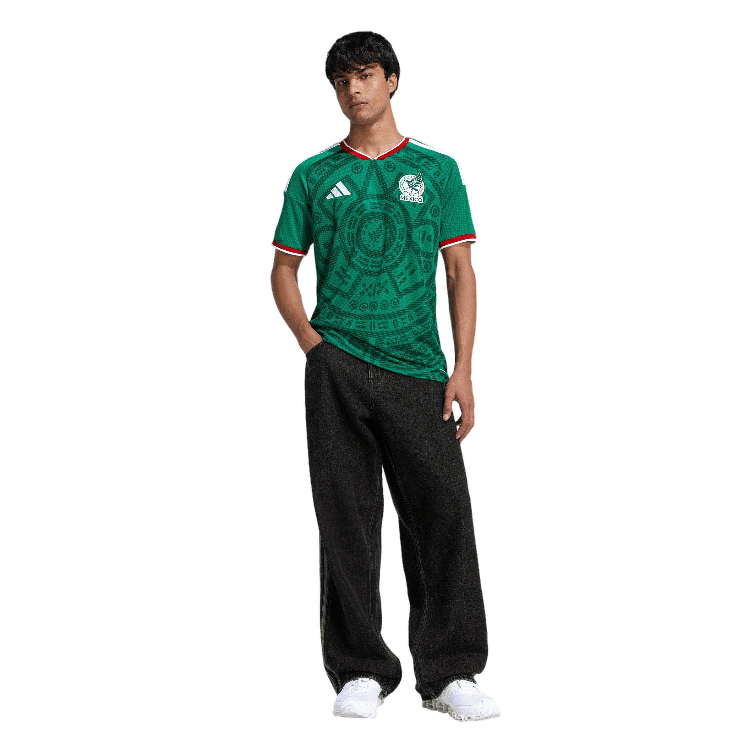 adidas Mexico FIFA World Cup 2026 Home Jersey-Green - GREEN Thumbnail View 5