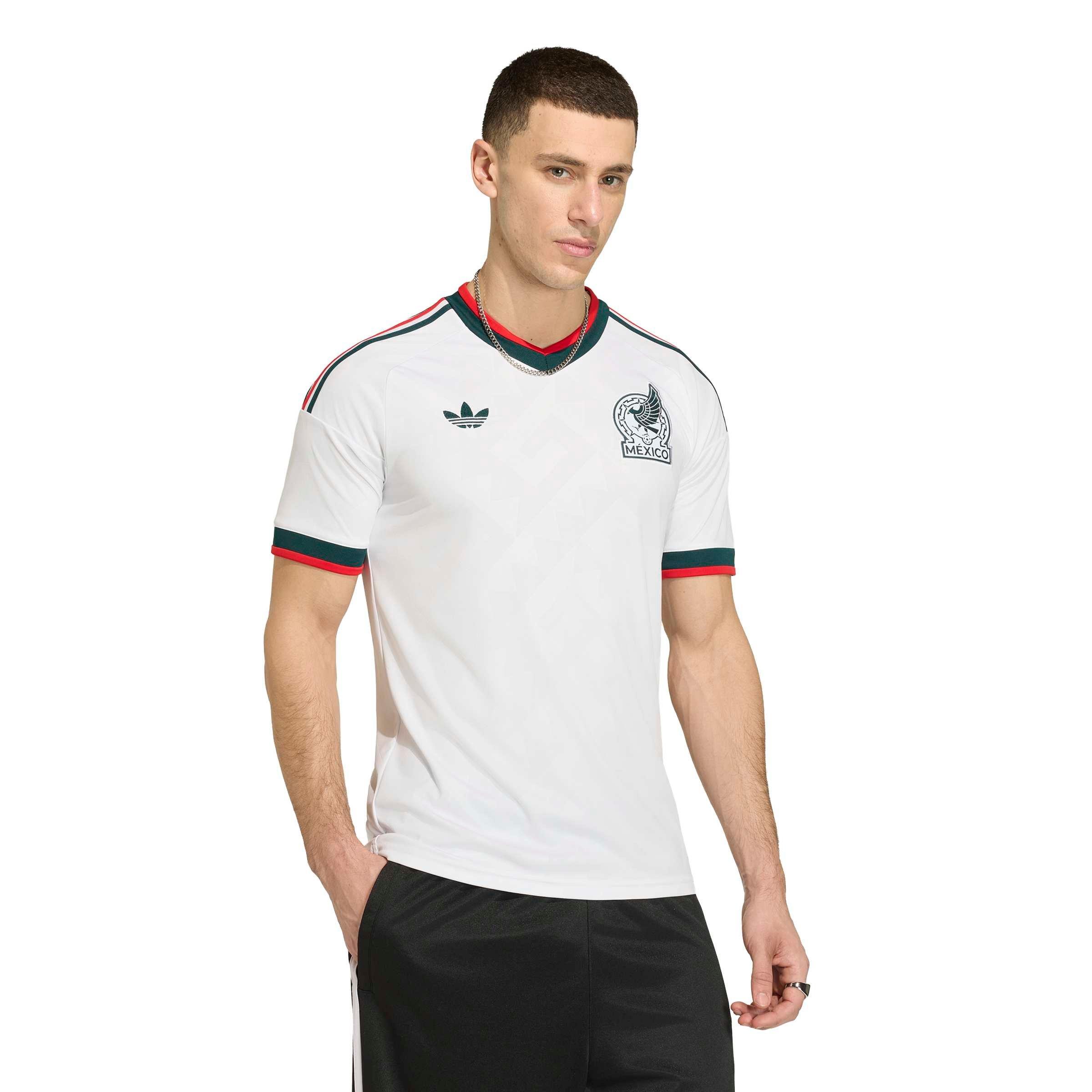 adidas Mexico FIFA World Cup 2026 Away Jersey - WHITE Thumbnail View 4