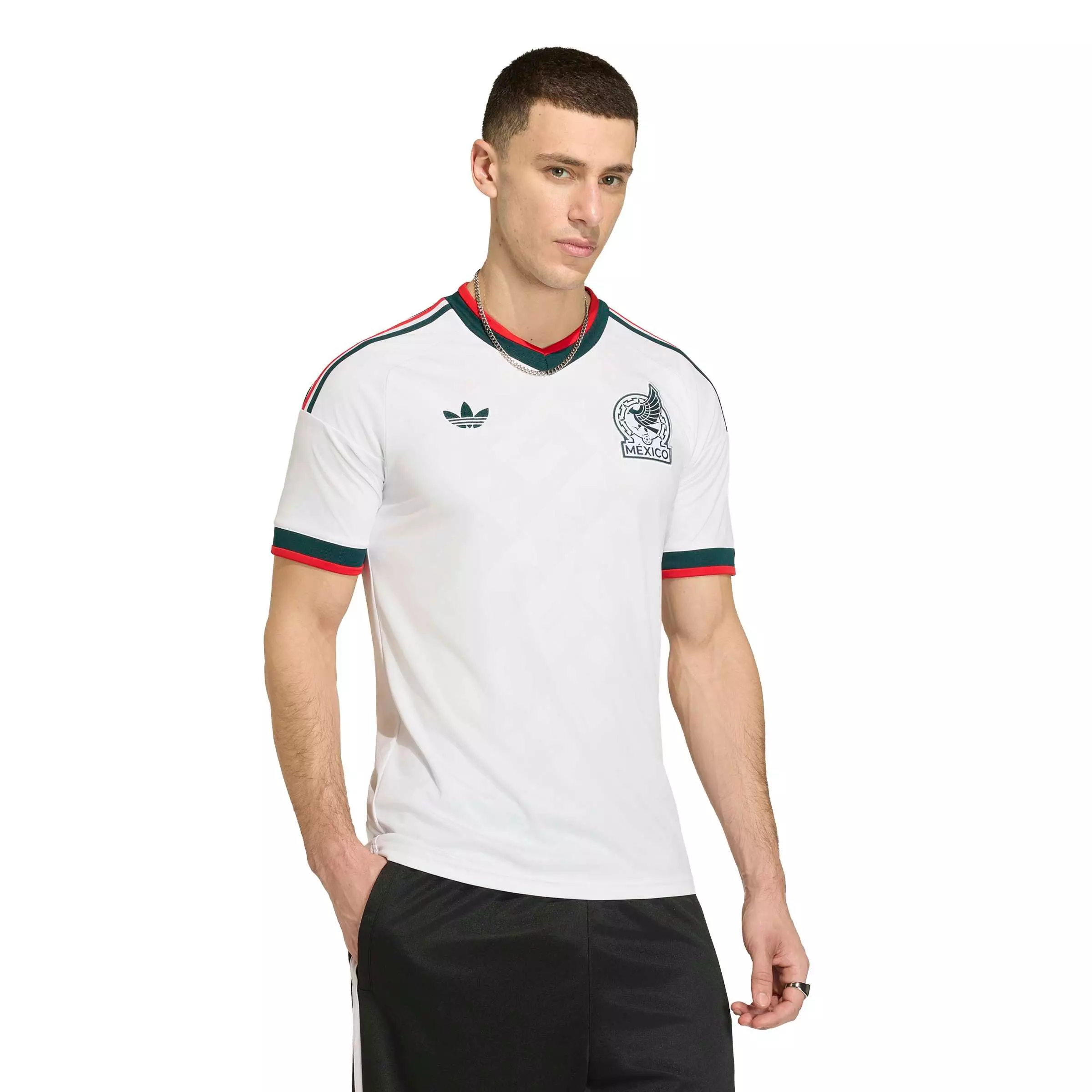 adidas Mexico FIFA World Cup 2026 Away Jersey - WHITE
