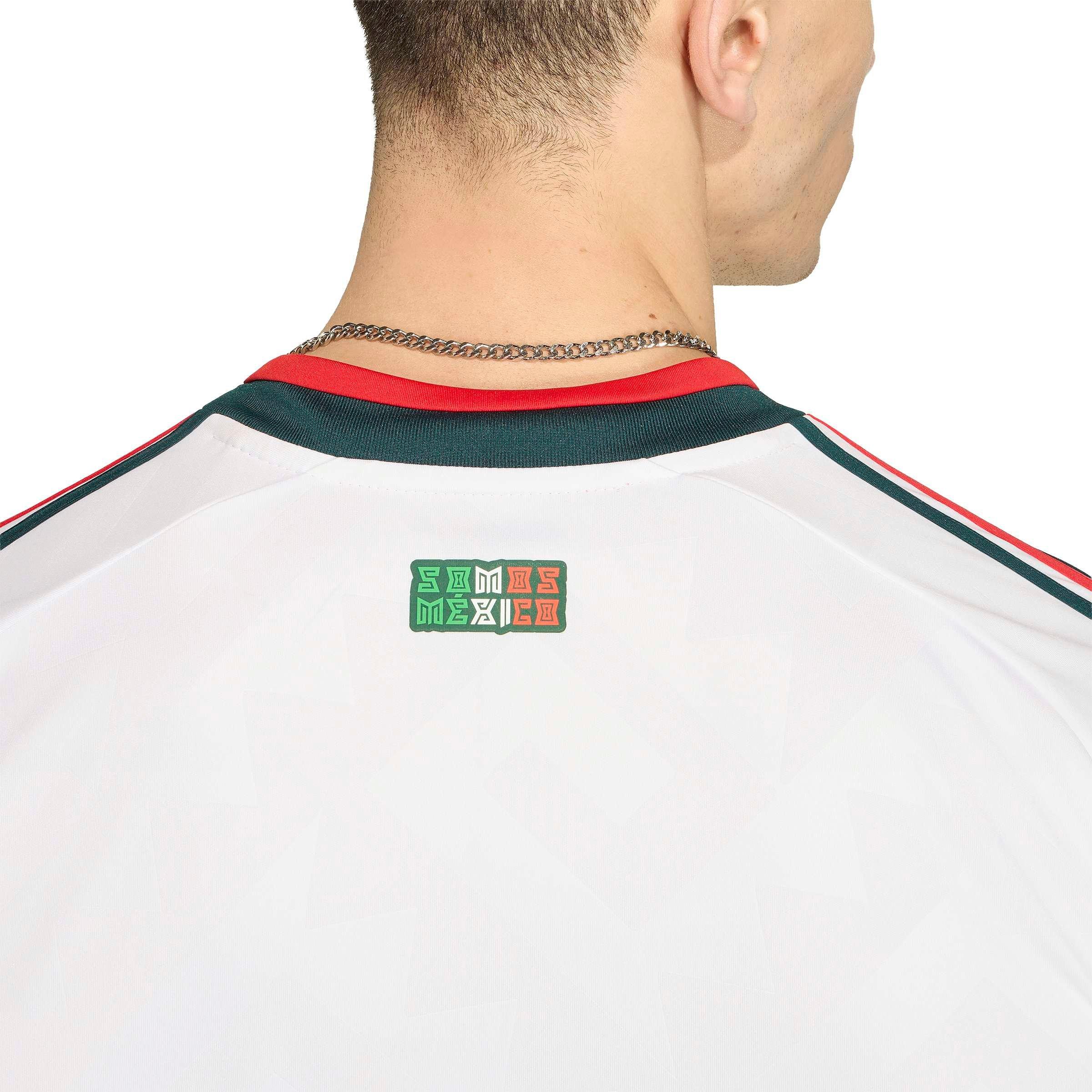 adidas Mexico FIFA World Cup 2026 Away Jersey - WHITE Thumbnail View 7
