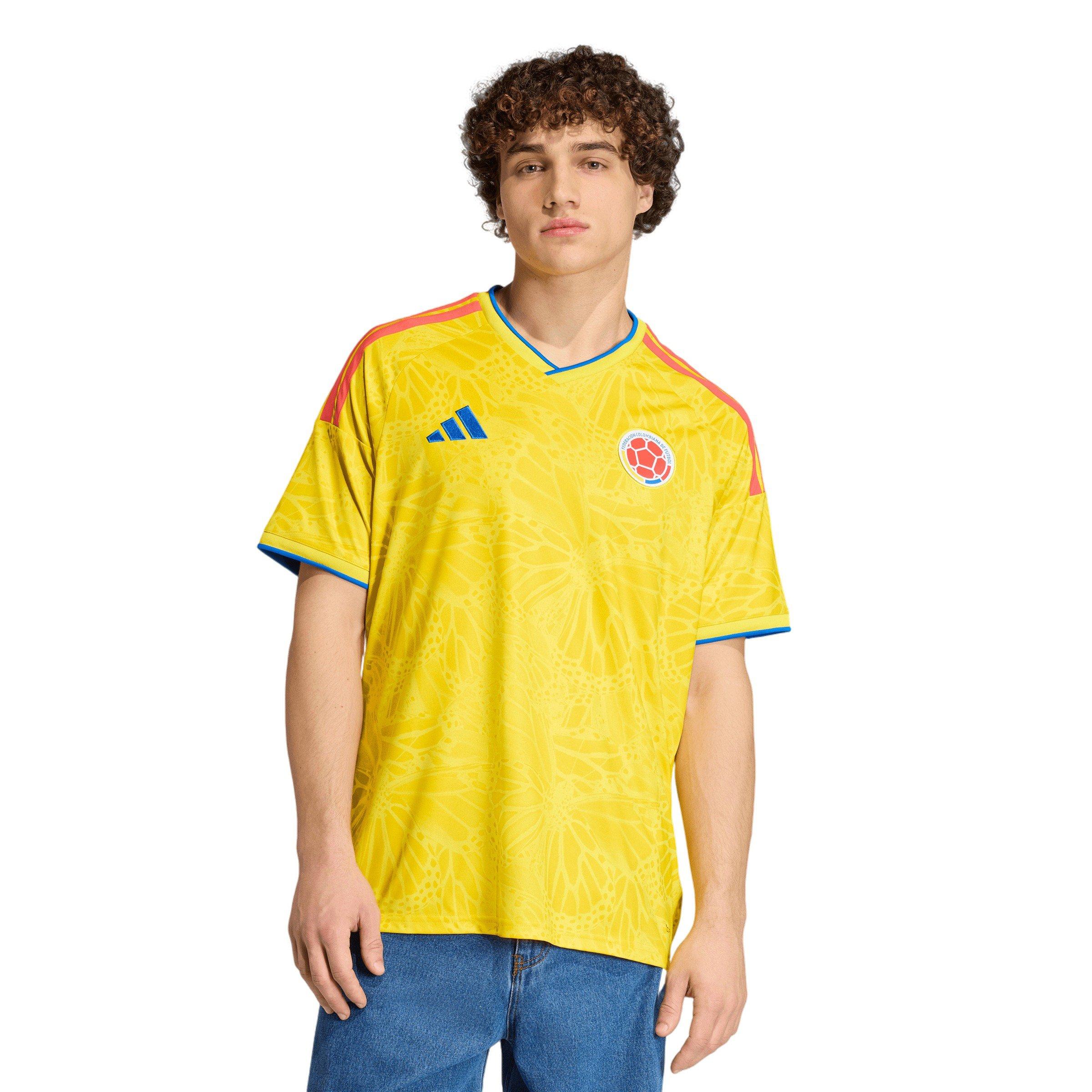 adidas Colombia FIFA World Cup 2026 Home Jersey-Yellow - YELLOW Thumbnail View 1