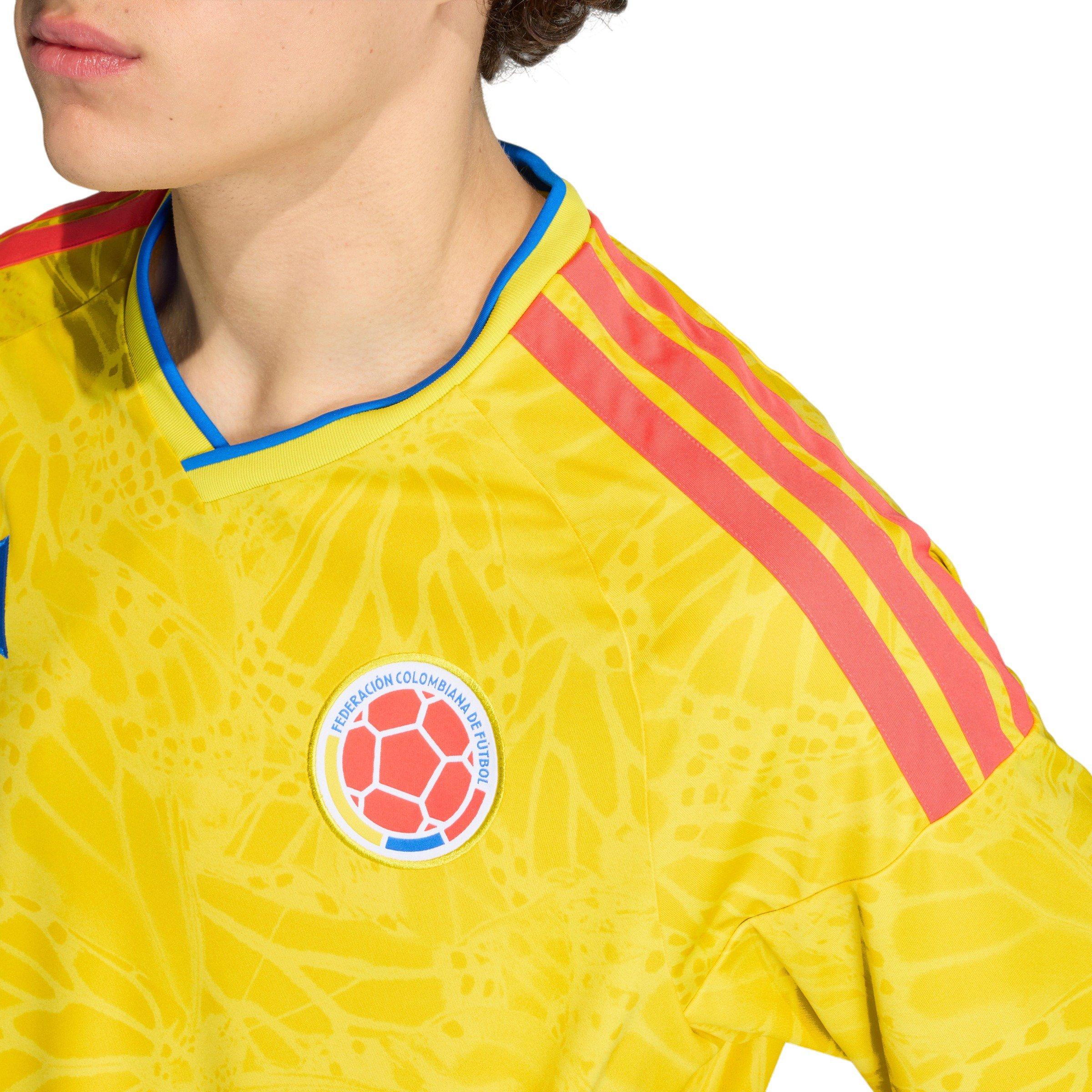 adidas Colombia FIFA World Cup 2026 Home Jersey-Yellow - YELLOW Thumbnail View 3