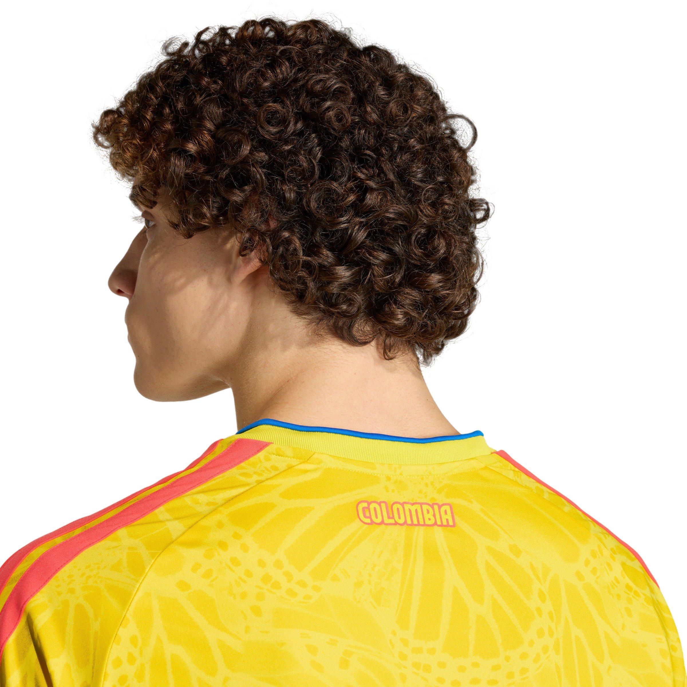 adidas Colombia FIFA World Cup 2026 Home Jersey-Yellow - YELLOW Thumbnail View 4