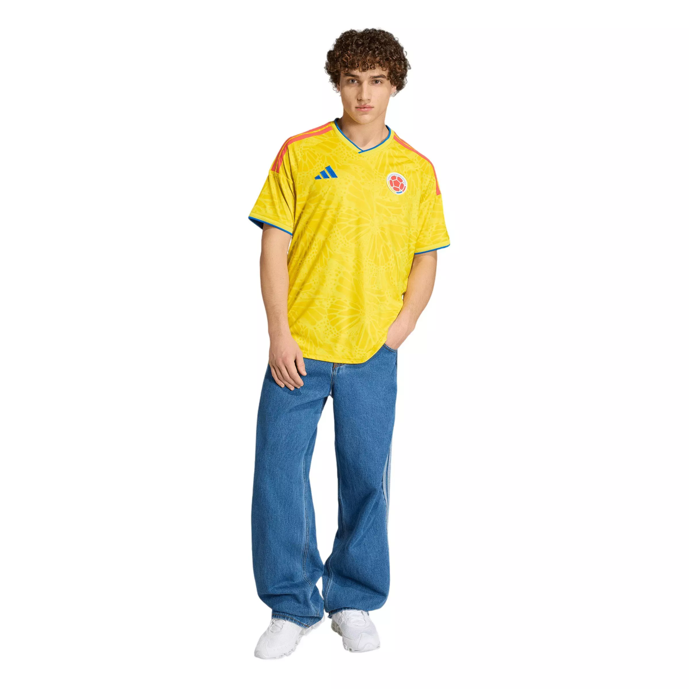 adidas Colombia FIFA World Cup 2026 Home Jersey-Yellow - YELLOW
