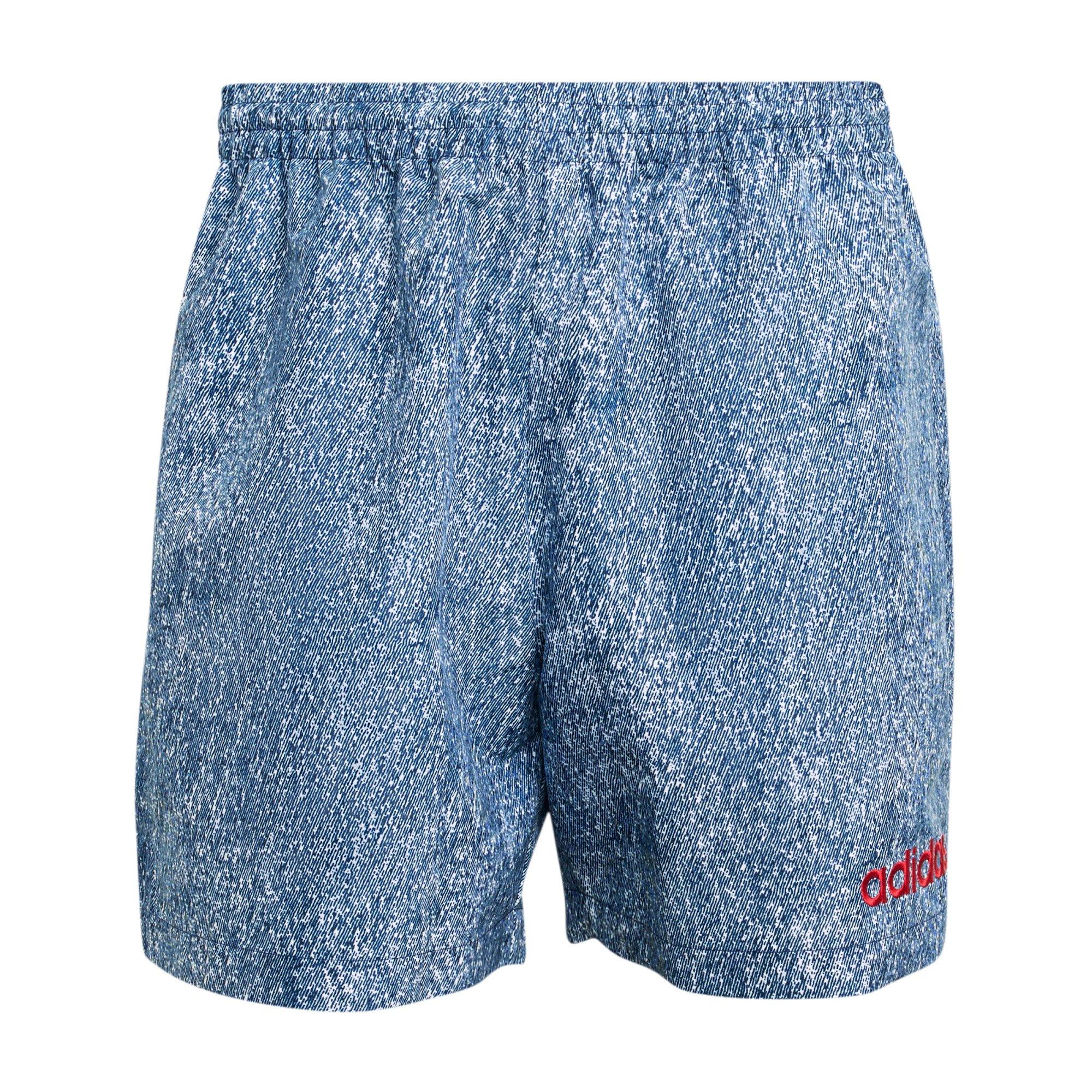 adidas Team USA World Cup 2026 Denim Shorts-Blue - BLUE Thumbnail View 1