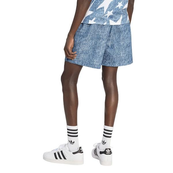 adidas Team USA World Cup 2026 Denim Shorts-Blue