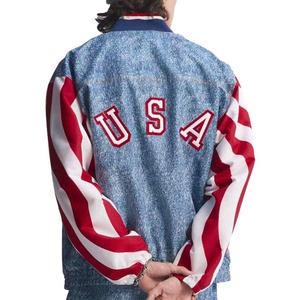 adidas World Cup 2026 Team USA Denim Track Jacket-Blue