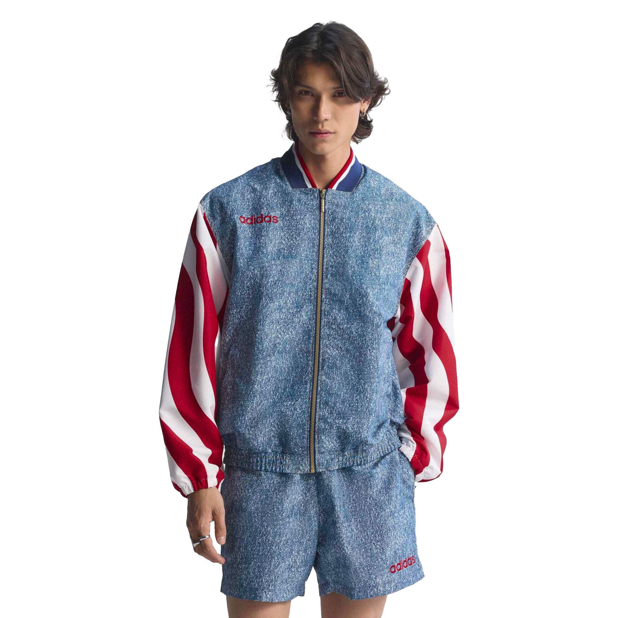 adidas World Cup 2026 Team USA Denim Track Jacket-Blue - BLUE Thumbnail View 3