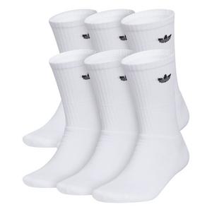 adidas Originals Trefoil 2.0 Large Crew Socks (6 Pack)