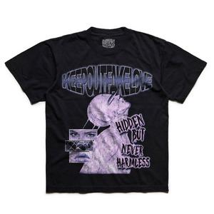 KEEPOUTFAKELOVE Men's Hidden Love Tee - Black