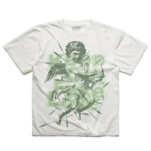 KEEPOUTFAKELOVE Men's Angels Tee - White