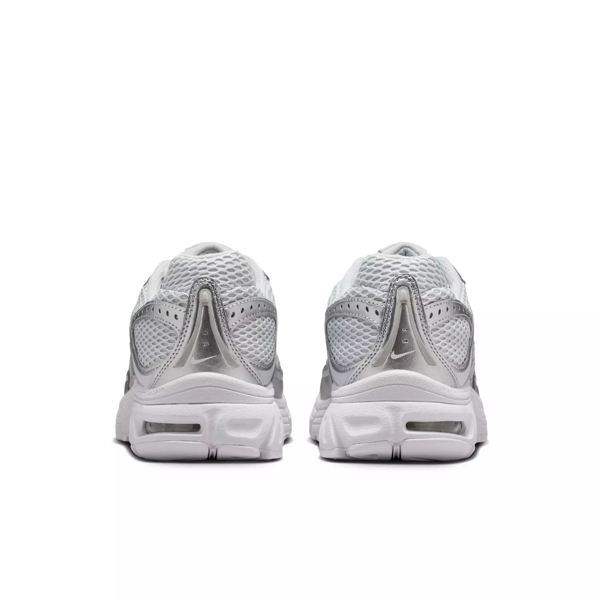 Nike Air Max Moto 2K With Reflective Accents "Grey Fog/White/Metallic Silver" Women's Shoe - SILVER/WHITE/BLACK