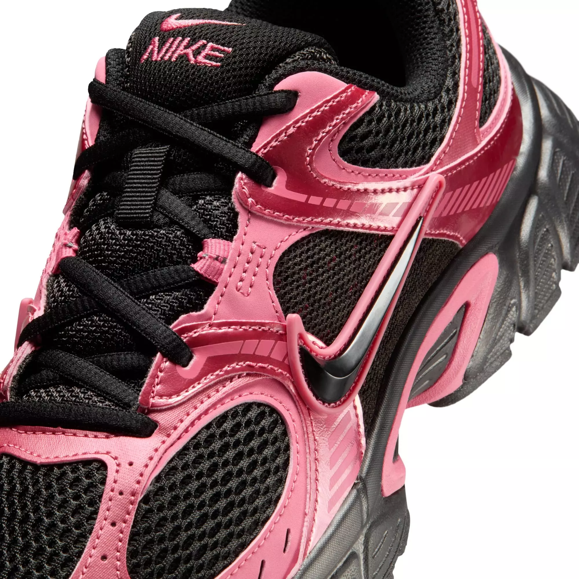 Nike V5 RNR with Reflective Accents "Black/Peony" Women's Shoe - BLACK/PINK