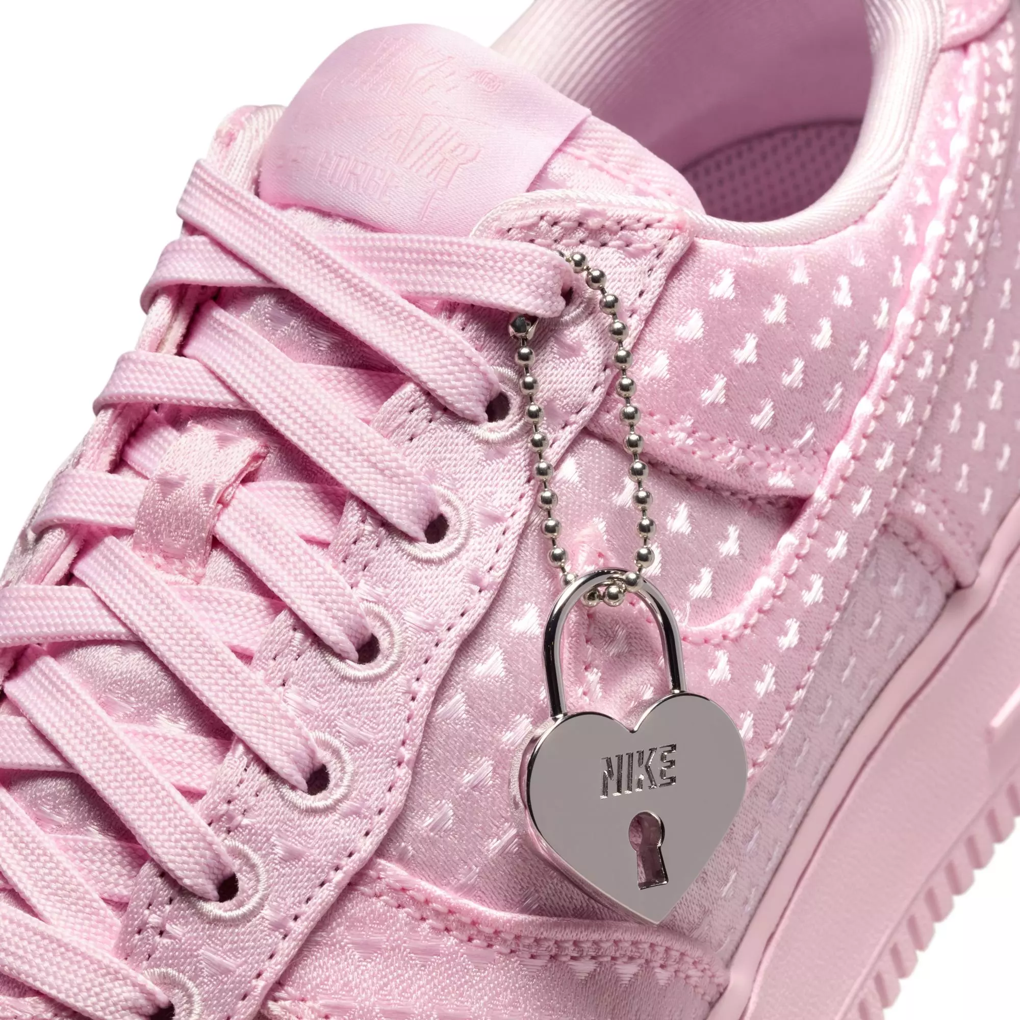 Nike Air Force 1 Hearts "Pink" Women's Shoe - PINK