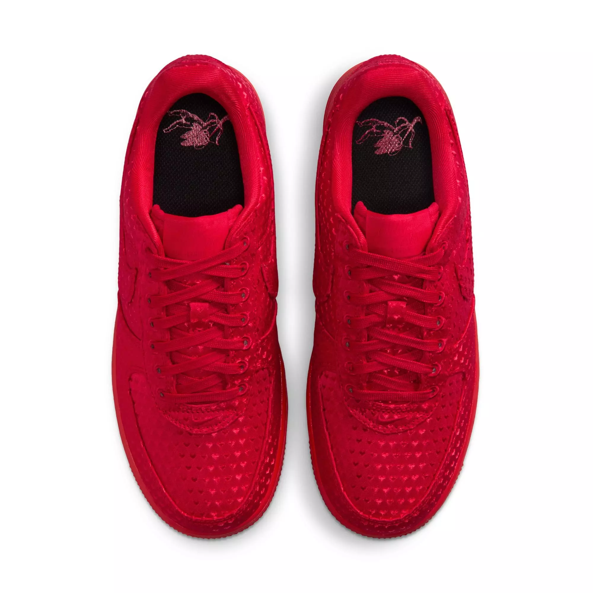 Nike Air Force 1 Hearts "Red" Women's Shoe - RED