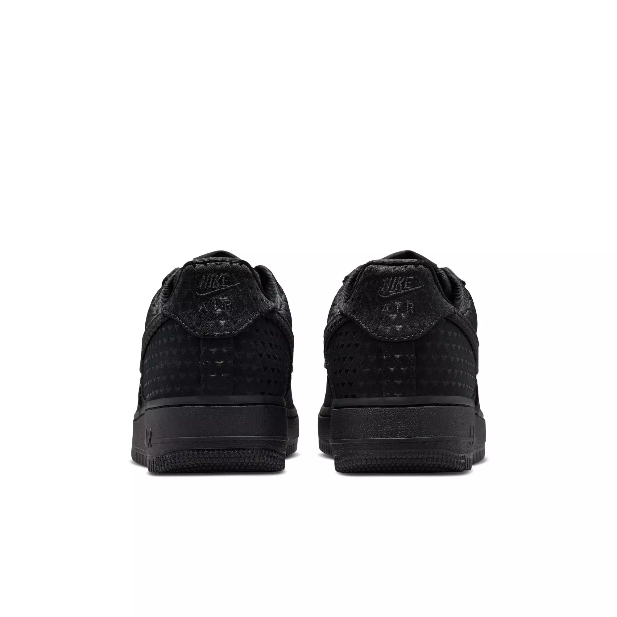 Nike Air Force 1 Hearts "Black" Women's Shoe - BLACK