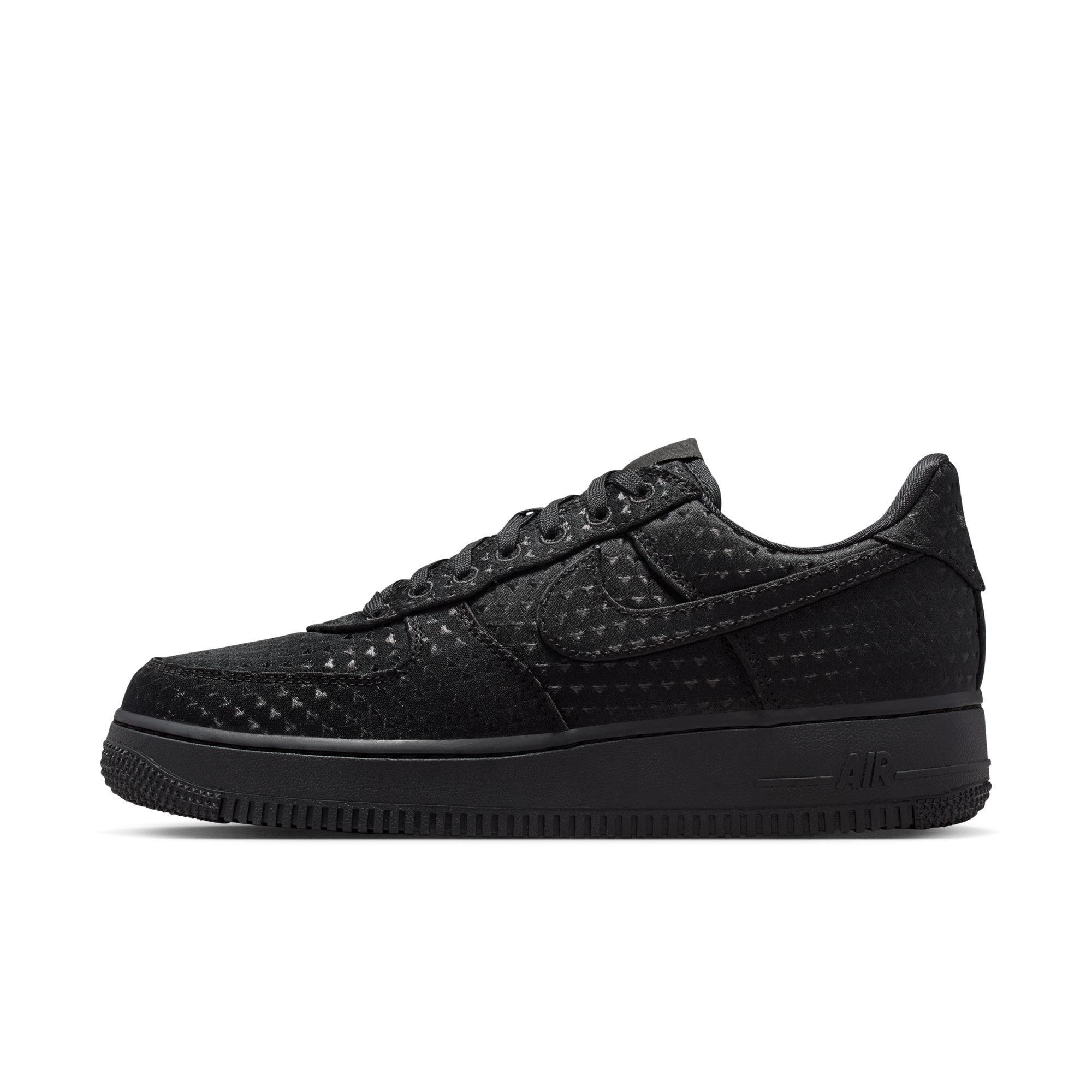 Nike Air Force 1 Hearts "Black" Women's Shoe - BLACK Thumbnail View 8