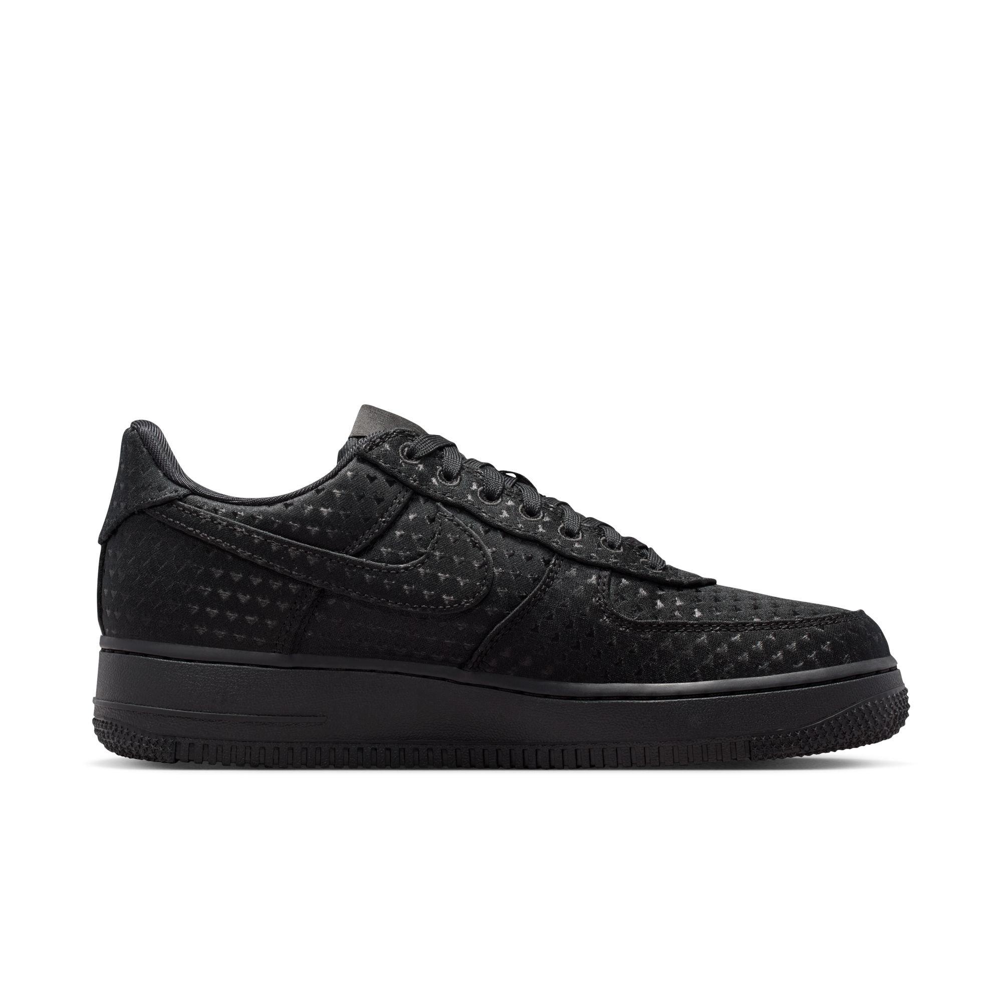 Nike Air Force 1 Hearts "Black" Women's Shoe - BLACK Thumbnail View 3