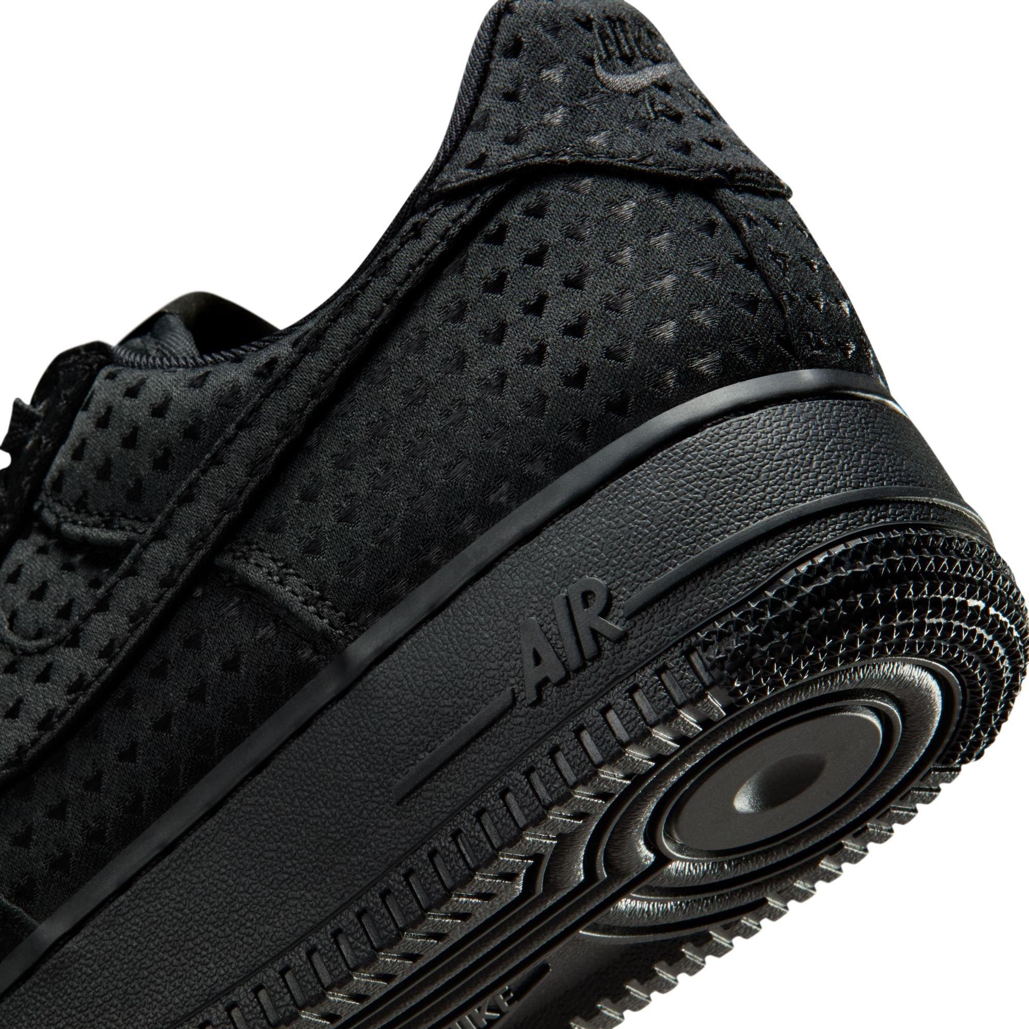 Nike Air Force 1 Hearts "Black" Women's Shoe - BLACK Thumbnail View 6