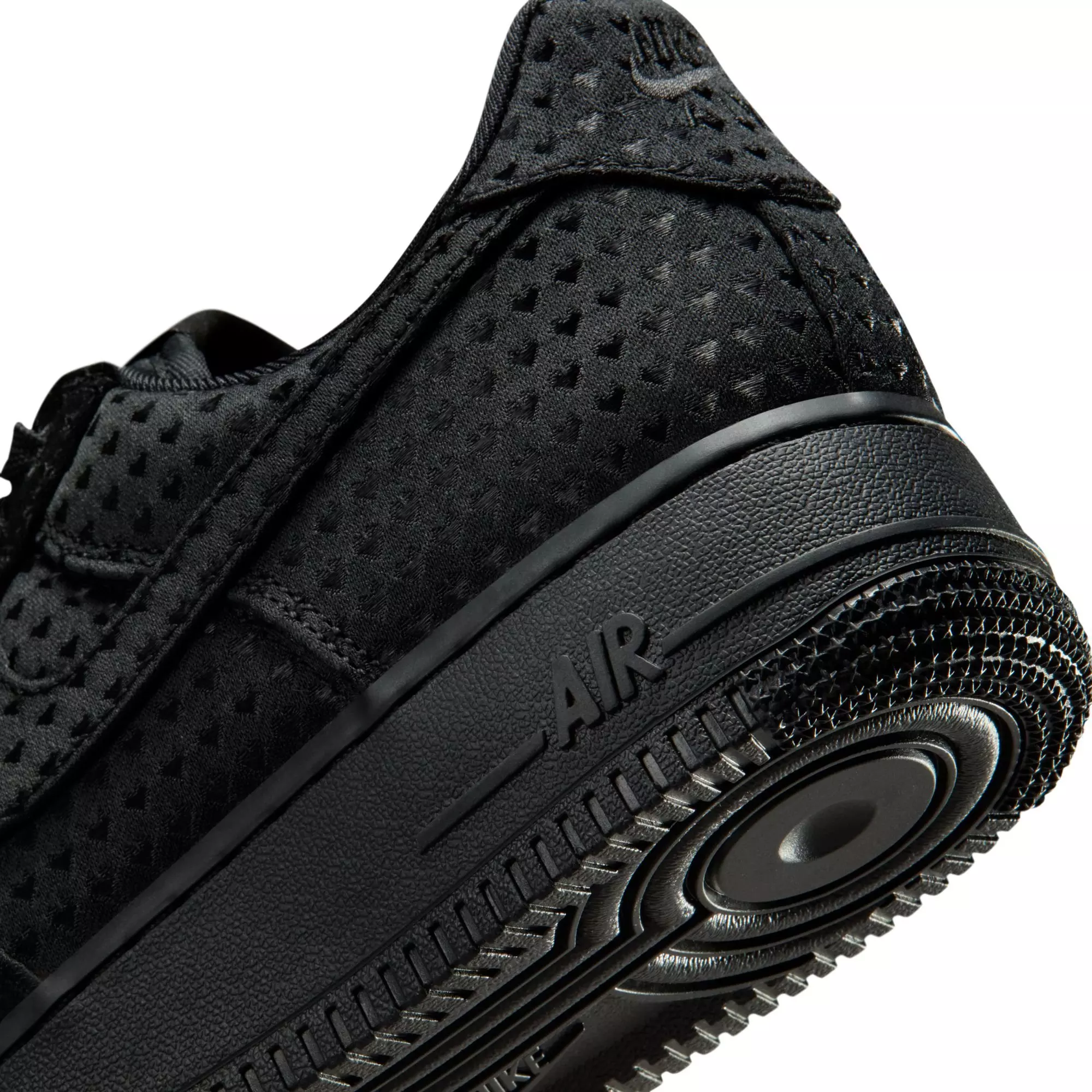 Nike Air Force 1 Hearts "Black" Women's Shoe - BLACK