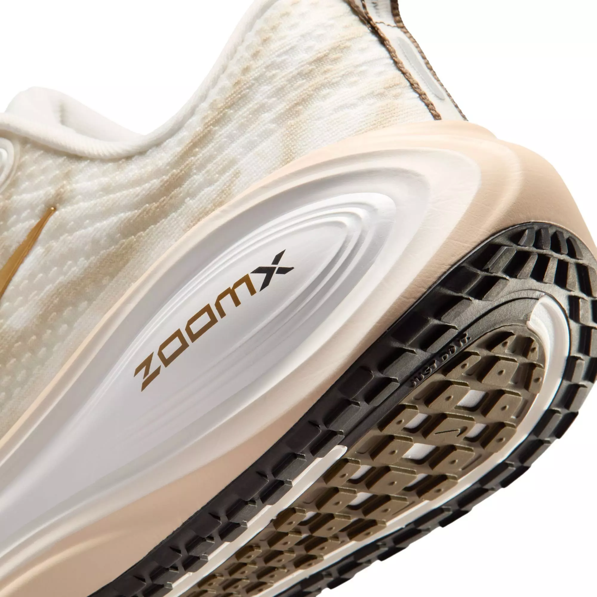 Nike Vomero Plus "Summit White/Metallic Gold/Dark Hazel" Women's Road Running Shoe - MULTI-COLOR