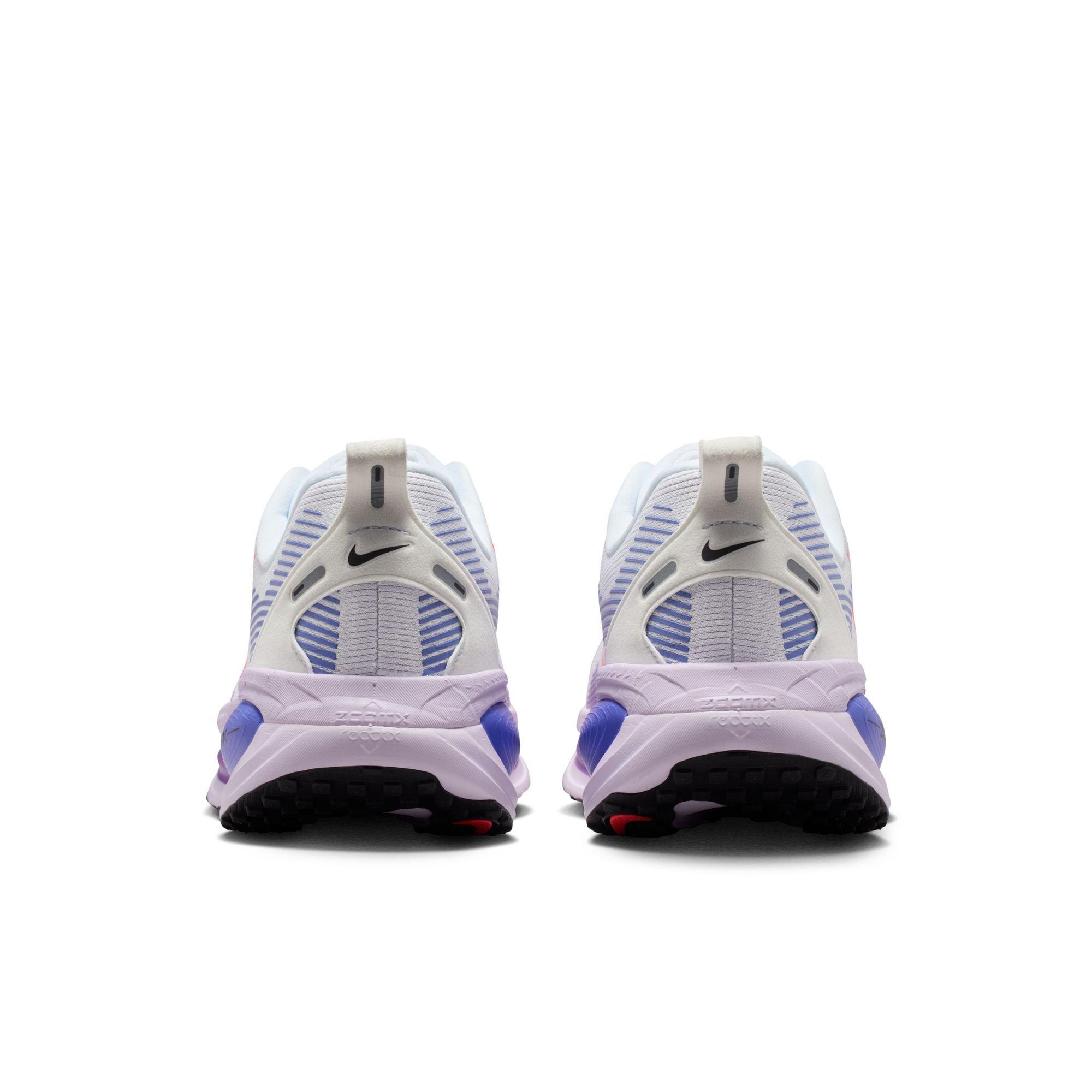 Nike Vomero 18 "White/Hot Lava/Violet Mist/Sapphire" Women's Road Running Shoe - WHITE/PURPLE Thumbnail View 7