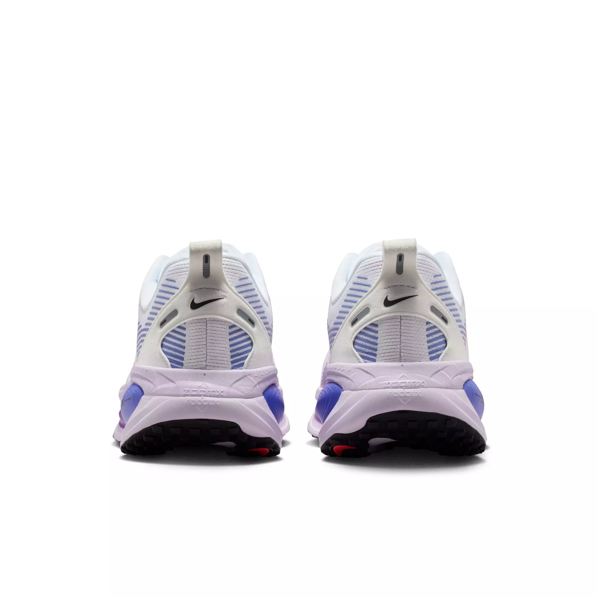 Nike Vomero 18 "White/Hot Lava/Violet Mist/Sapphire" Women's Road Running Shoe - WHITE/PURPLE