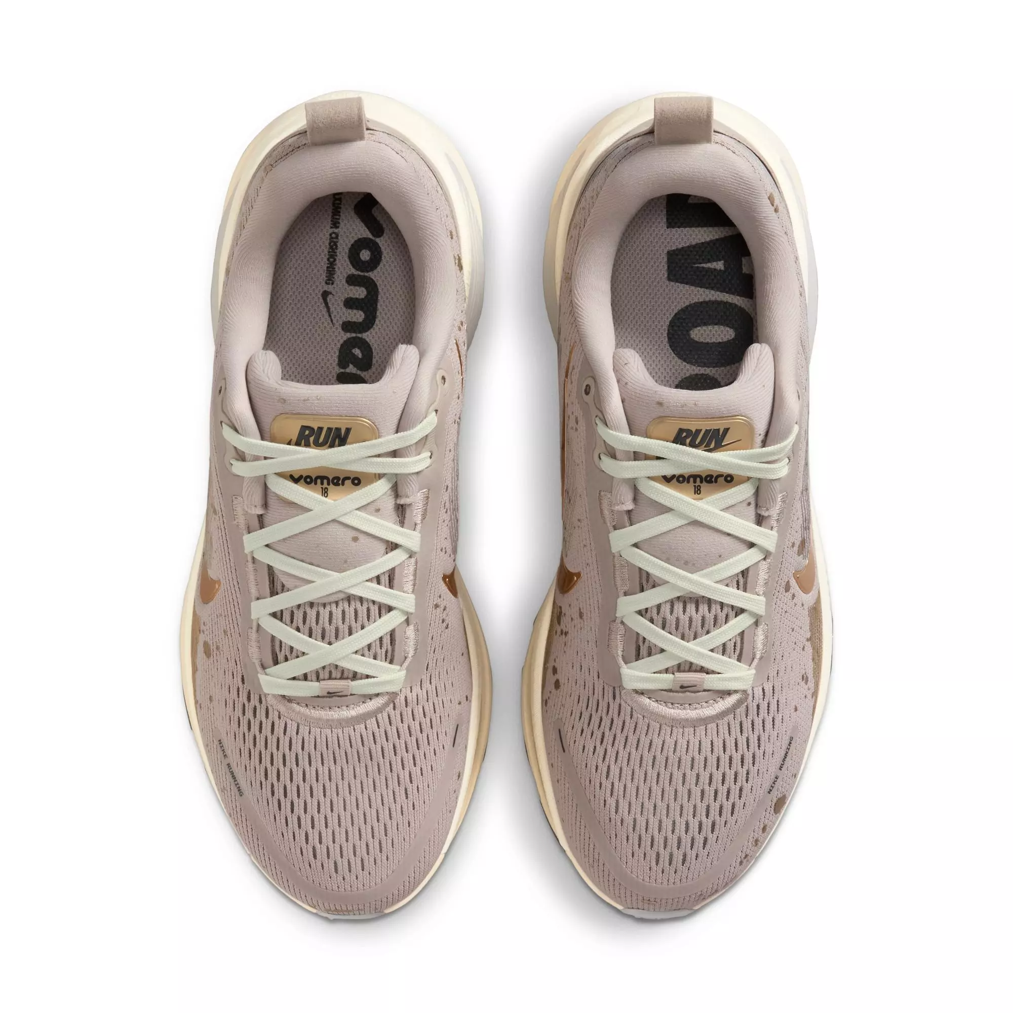 Nike Vomero 18 SE "Cream II/Mtlc Gold Grain/Coconut Milk" Women's Road Running Shoe - CREAM