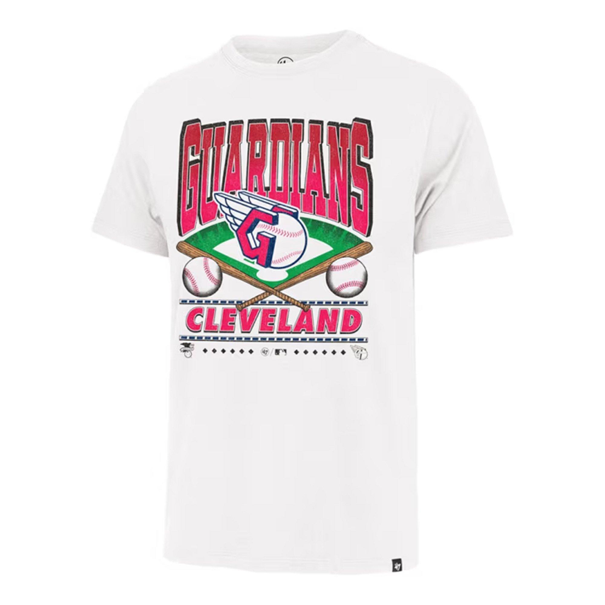 47 Cleveland Guardians Straight Shot Tee - Cream - CREAM Thumbnail View 1