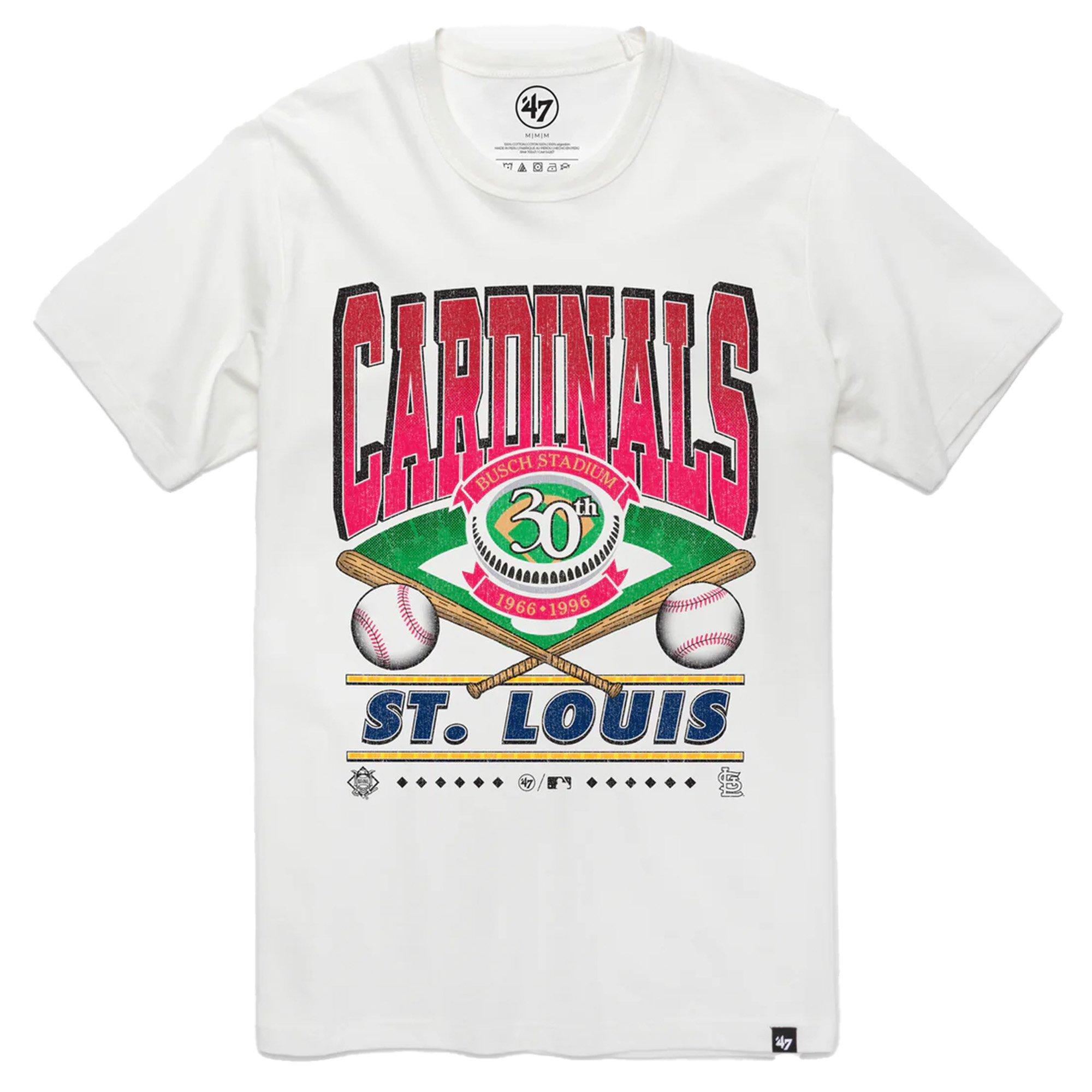 47 St. Louis Cardinals Straight Shot Tee - Cream - CREAM Thumbnail View 1