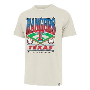 '47 Texas Rangers Straight Shot Tee-Cream