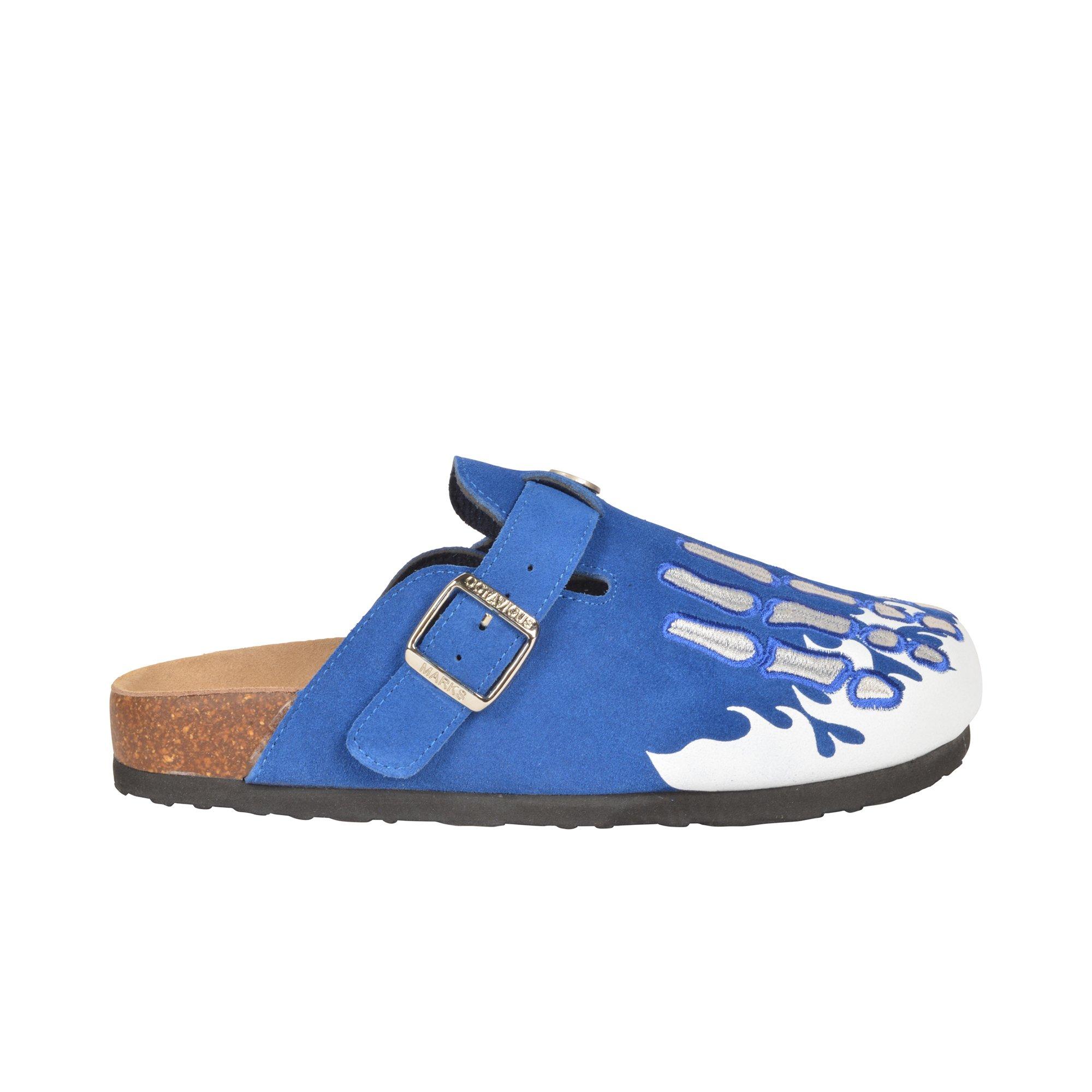 Octavious Marks Subzero "Royal/White" Unisex Clog - ROYAL/WHITE Thumbnail View 1