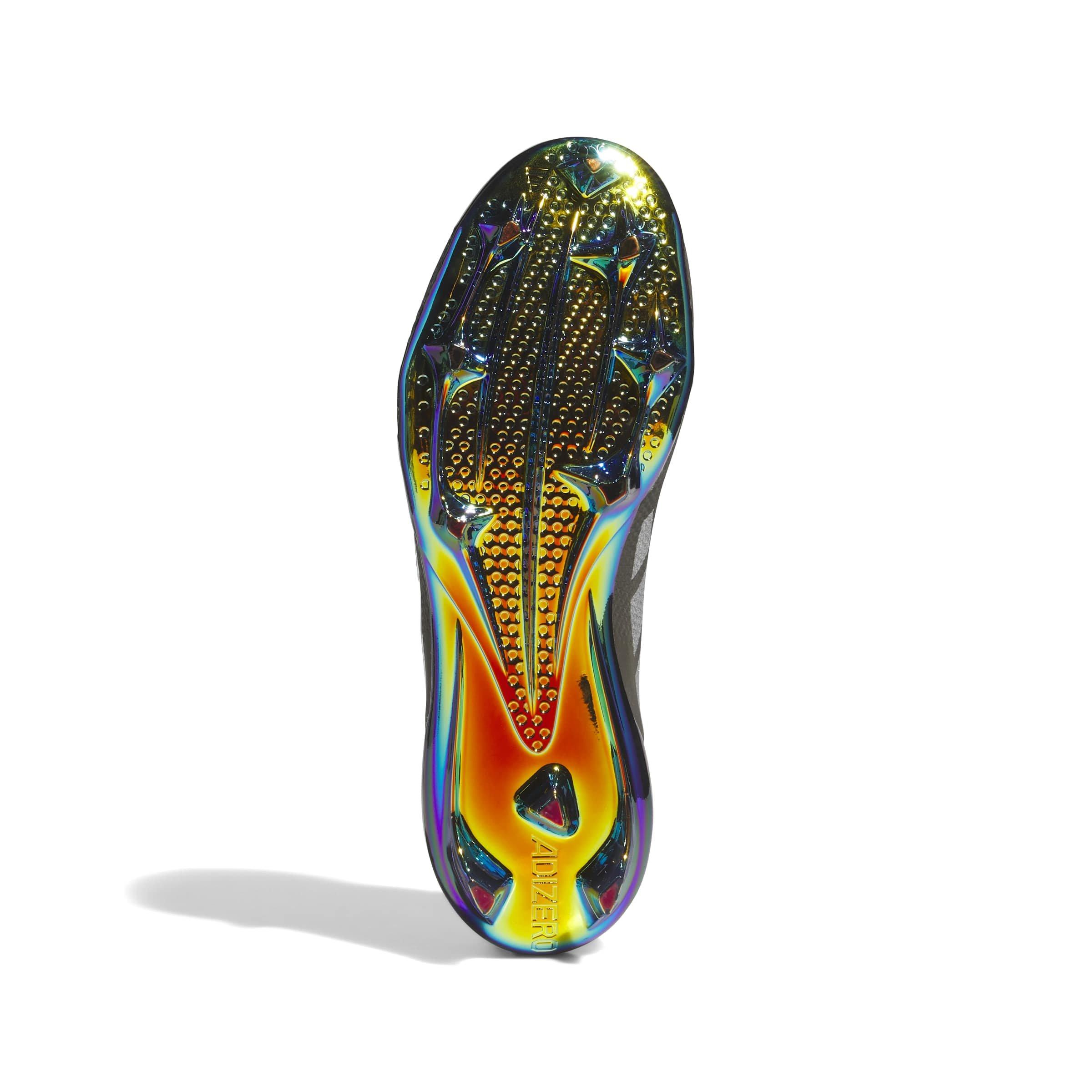 adidas Adizero Electric + II "Core Black/Silver Metallic" Men's Football Cleat - SILVER/BLACK Thumbnail View 4