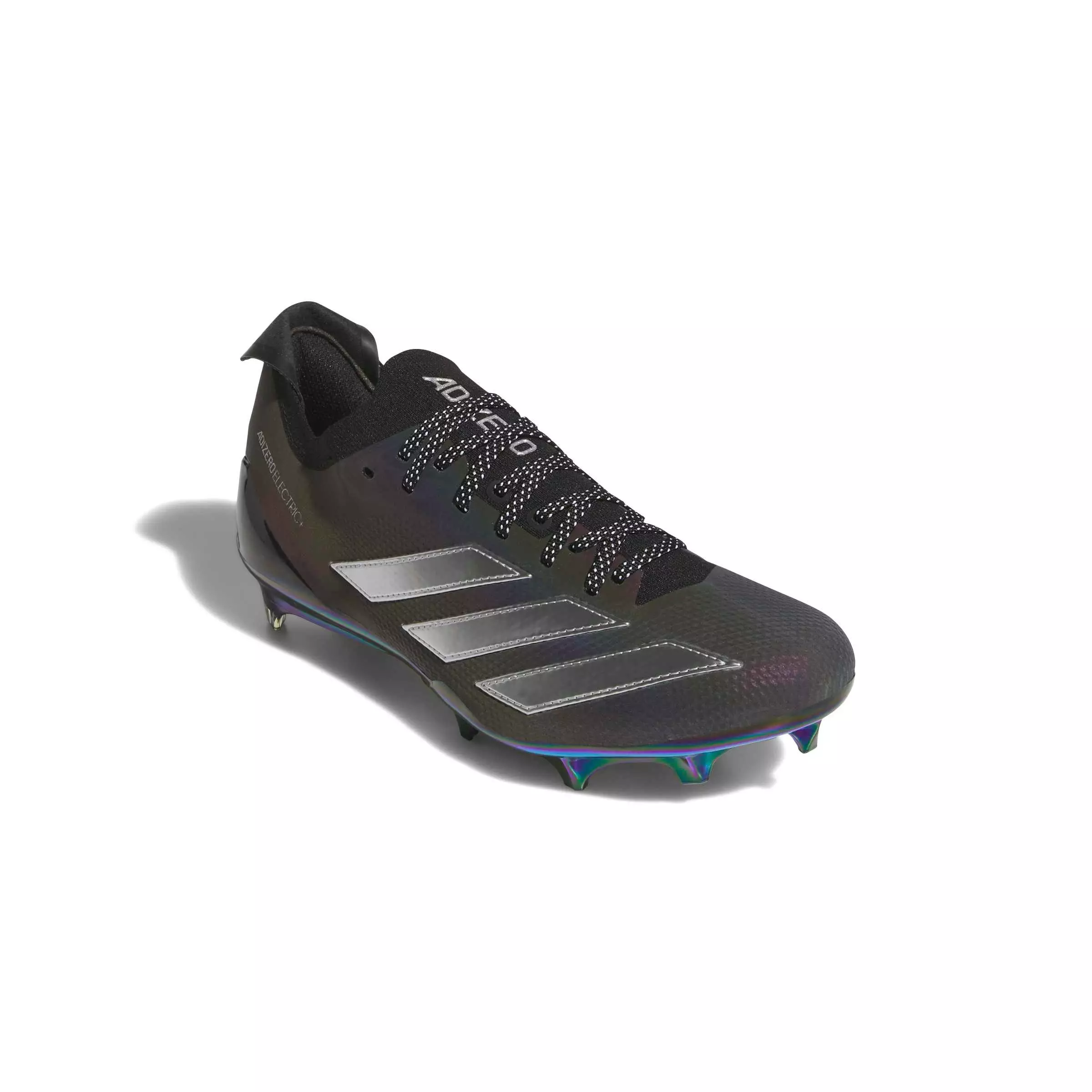 adidas Adizero Electric + II "Core Black/Silver Metallic" Men's Football Cleat - SILVER/BLACK
