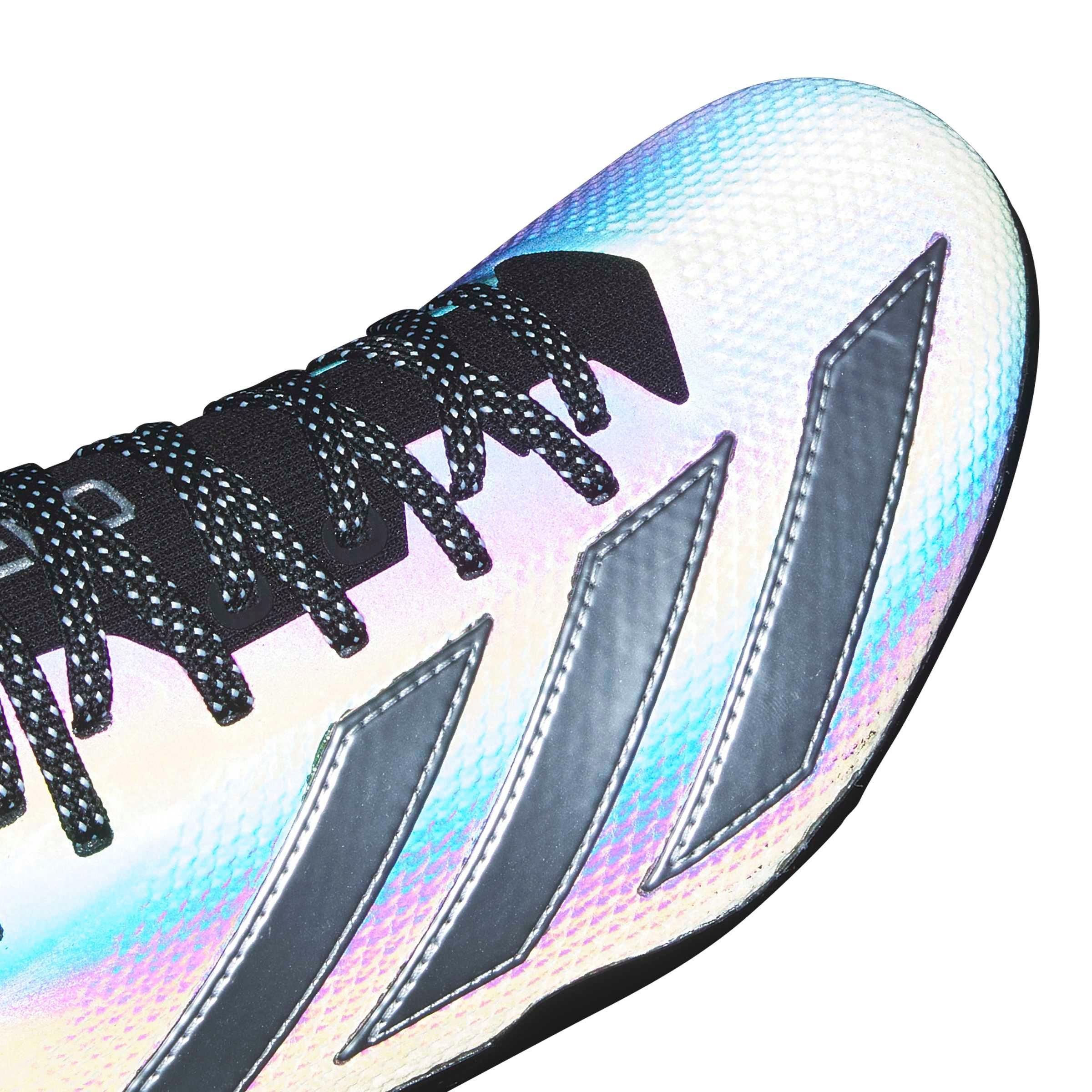 adidas Adizero Electric + II "Core Black/Silver Metallic" Men's Football Cleat - SILVER/BLACK Thumbnail View 9