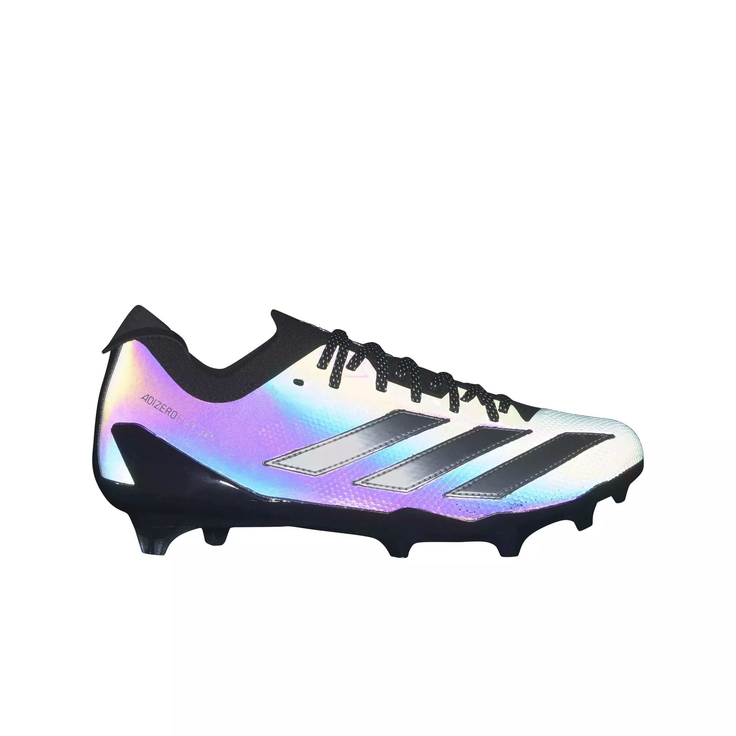 adidas Adizero Electric + II "Core Black/Silver Metallic" Men's Football Cleat - SILVER/BLACK