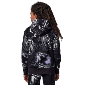 Jordan Big Boys' MVP Fleece Printed Pullover Hoodie