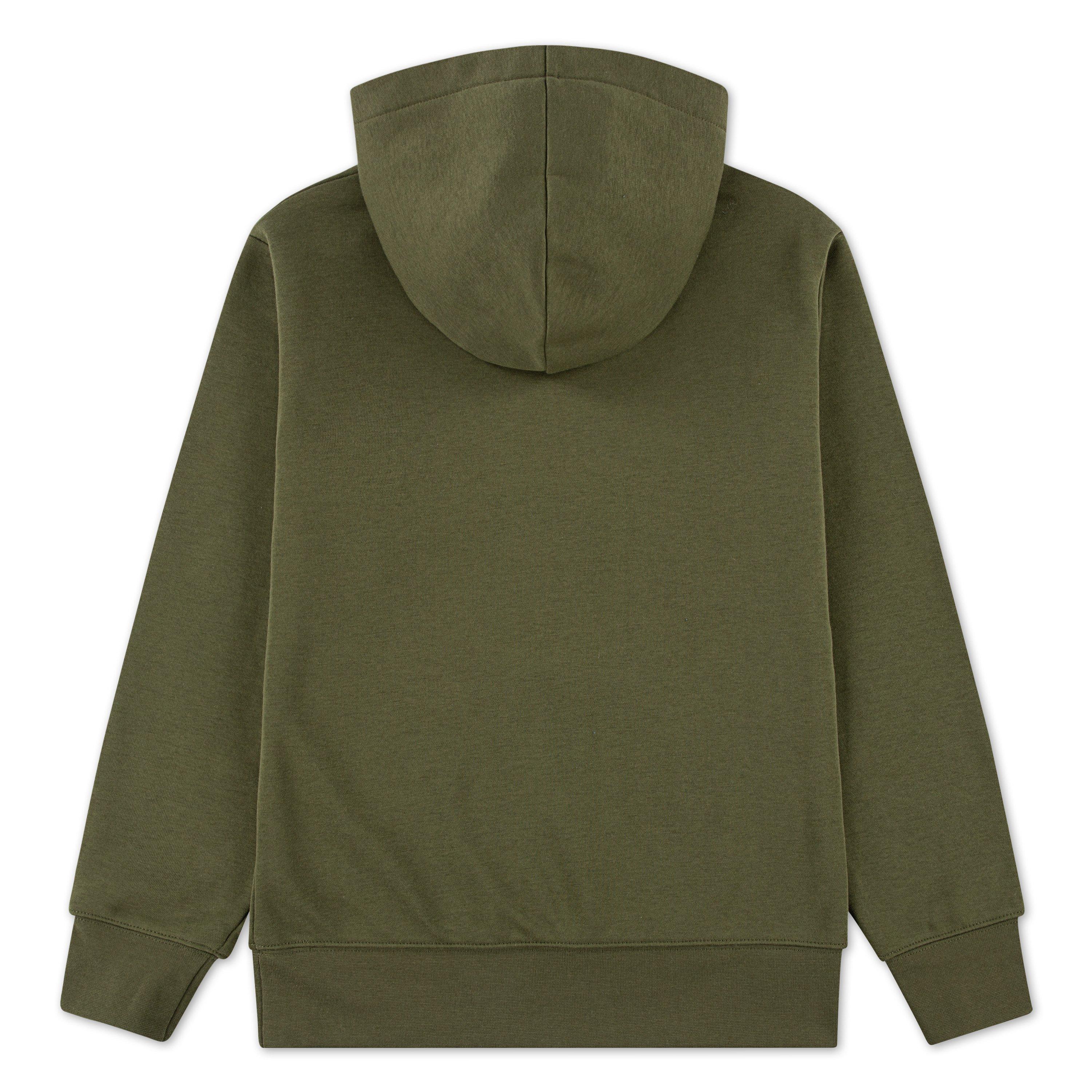 Jordan Fleece Big Boys' Olive Hoodie
