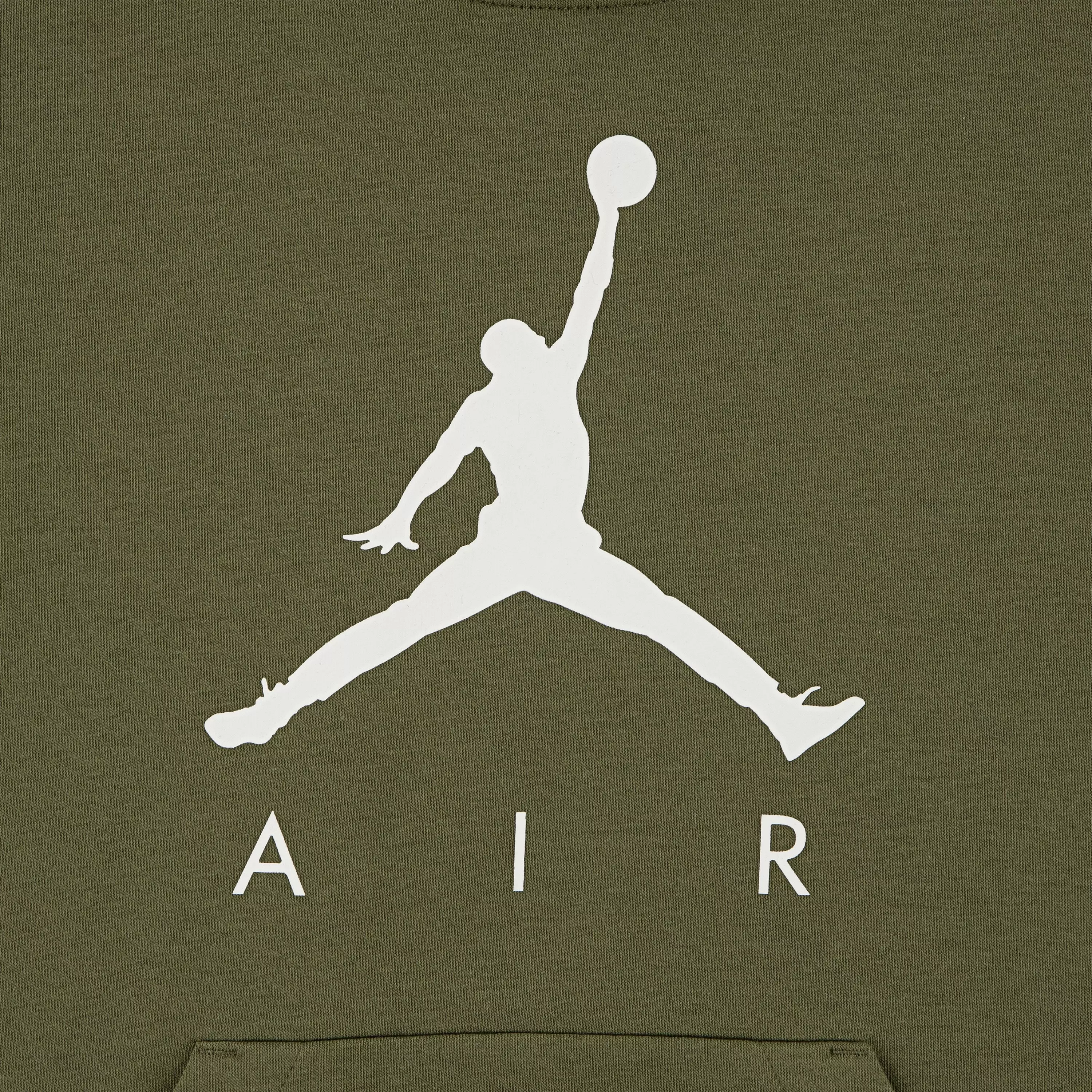 Jordan Big Boys' Fleece Hoodie - Olive - OLIVE
