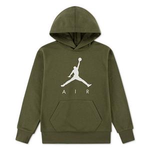 Jordan Big Boys' Fleece Hoodie - Olive