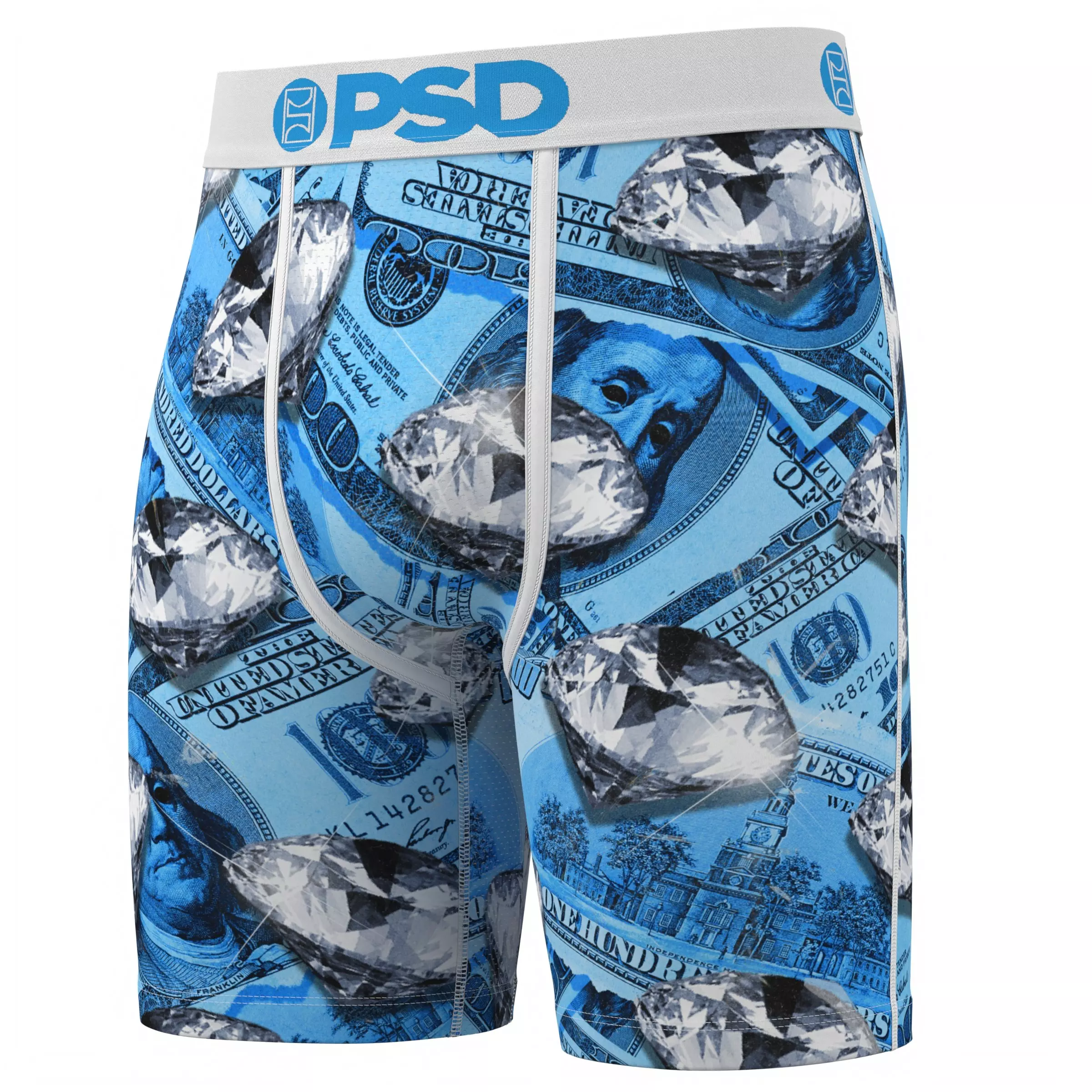 PSD Men's High Roller Underwear-3PK - MULTI-COLOR