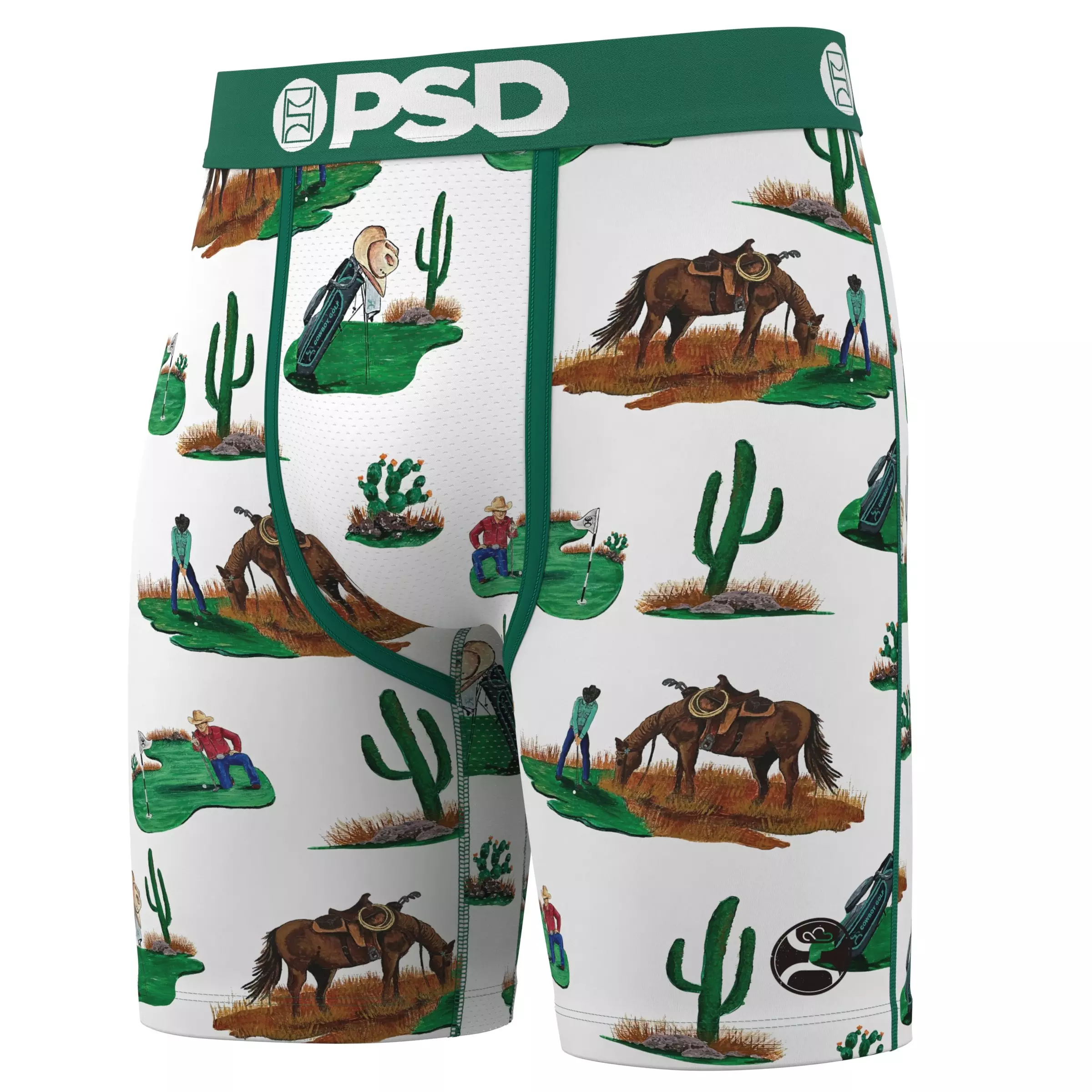PSD Men's x Hooey Starter Underwear-2PK - MULTI-COLOR