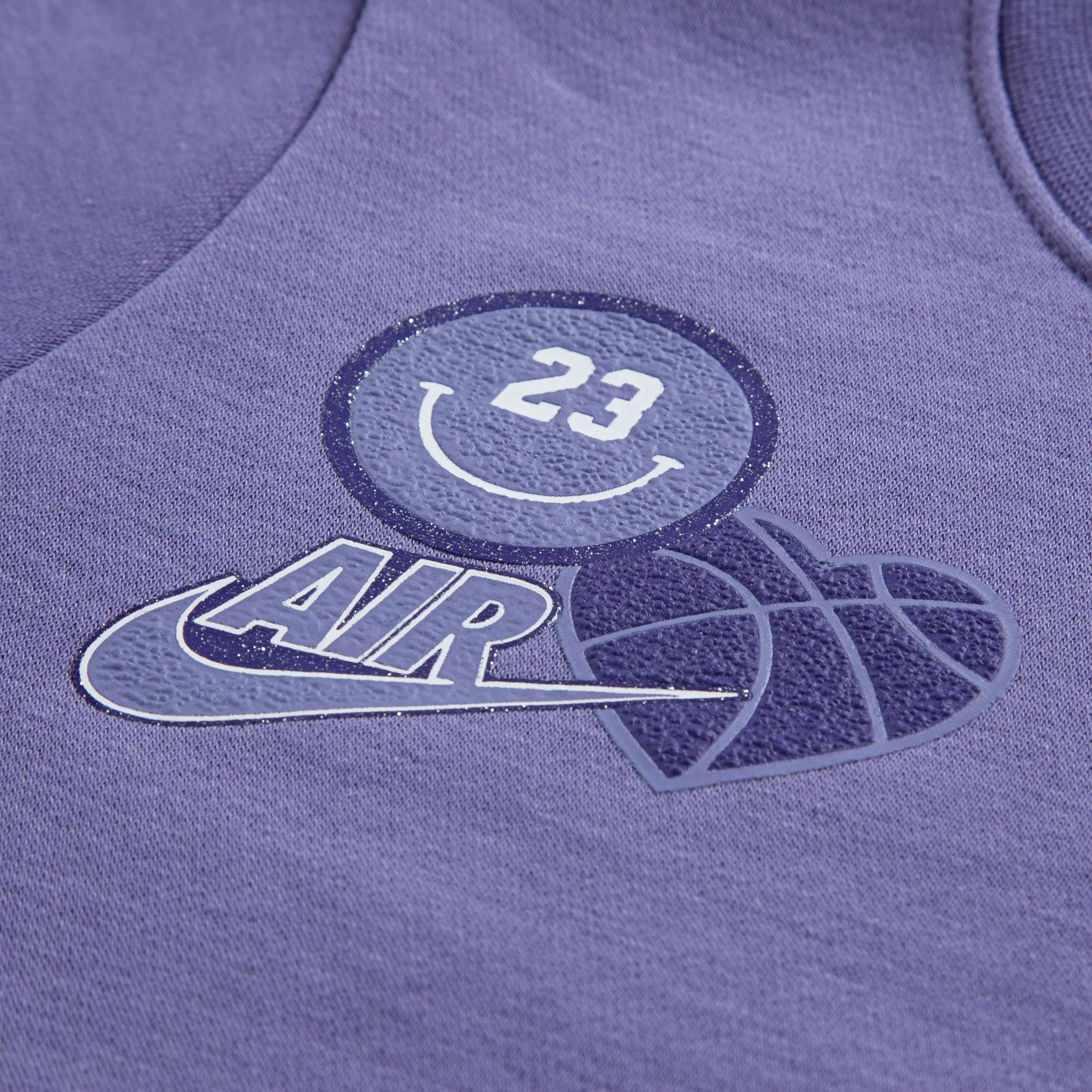 Jordan Little Girls' Blue Jeans and Bling Set - PURPLE