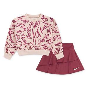 Nike Toddler Girls' Swoosh Skort Set