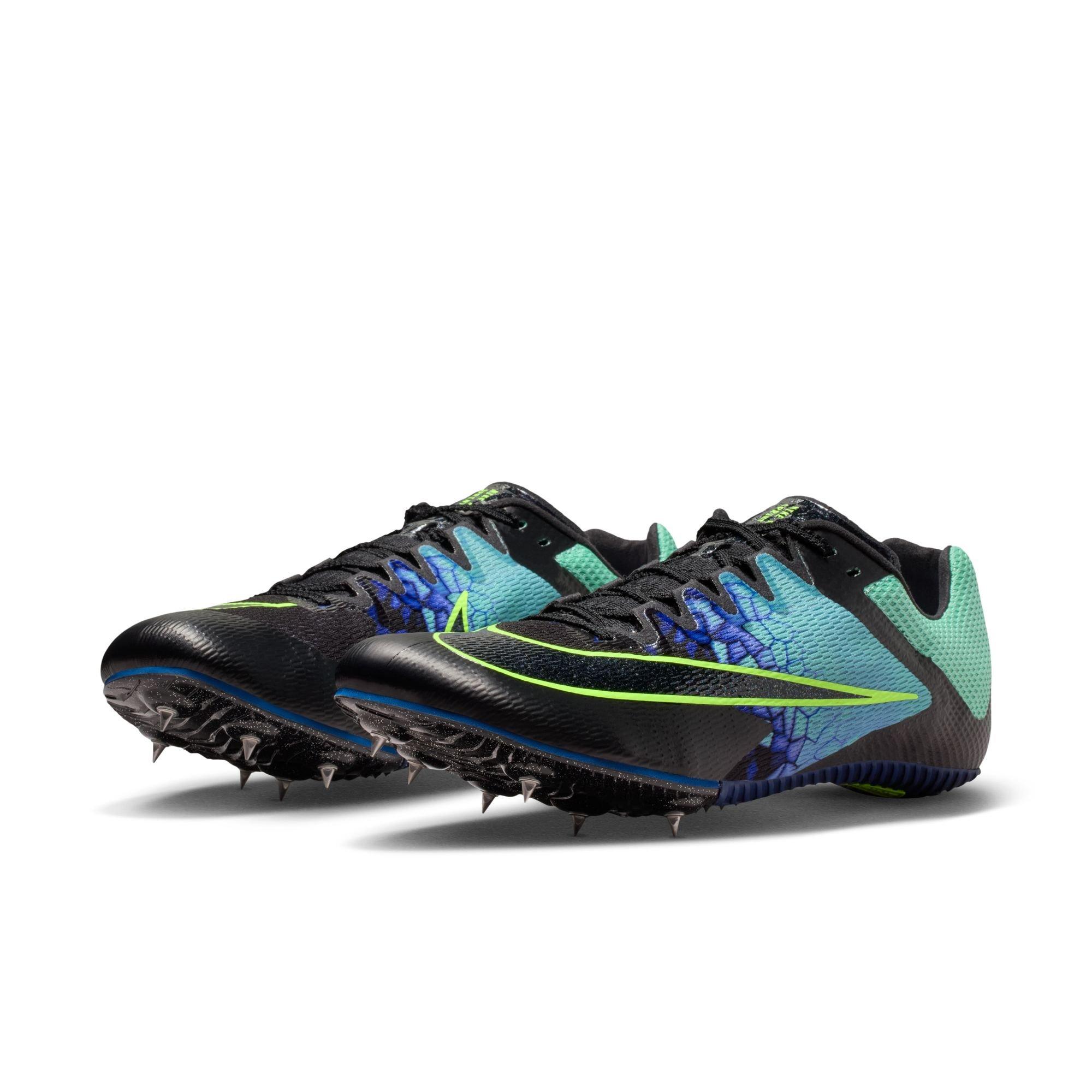 Nike Rival Sprint GLAM "Emerald Rise/Black/Sapphire/Ghost Green" Unisex Track Spike - BLACK/BLUE/GREEN Thumbnail View 5