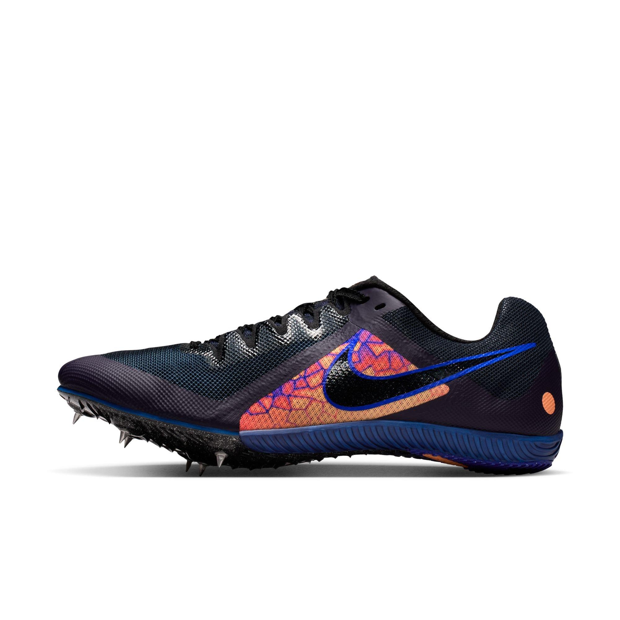 Nike Rival Multi GLAM Multi-Event "Dark Obsidian/Black/Orange Pulse" Unisex Track Spike - BLACK/ORANGE Thumbnail View 3